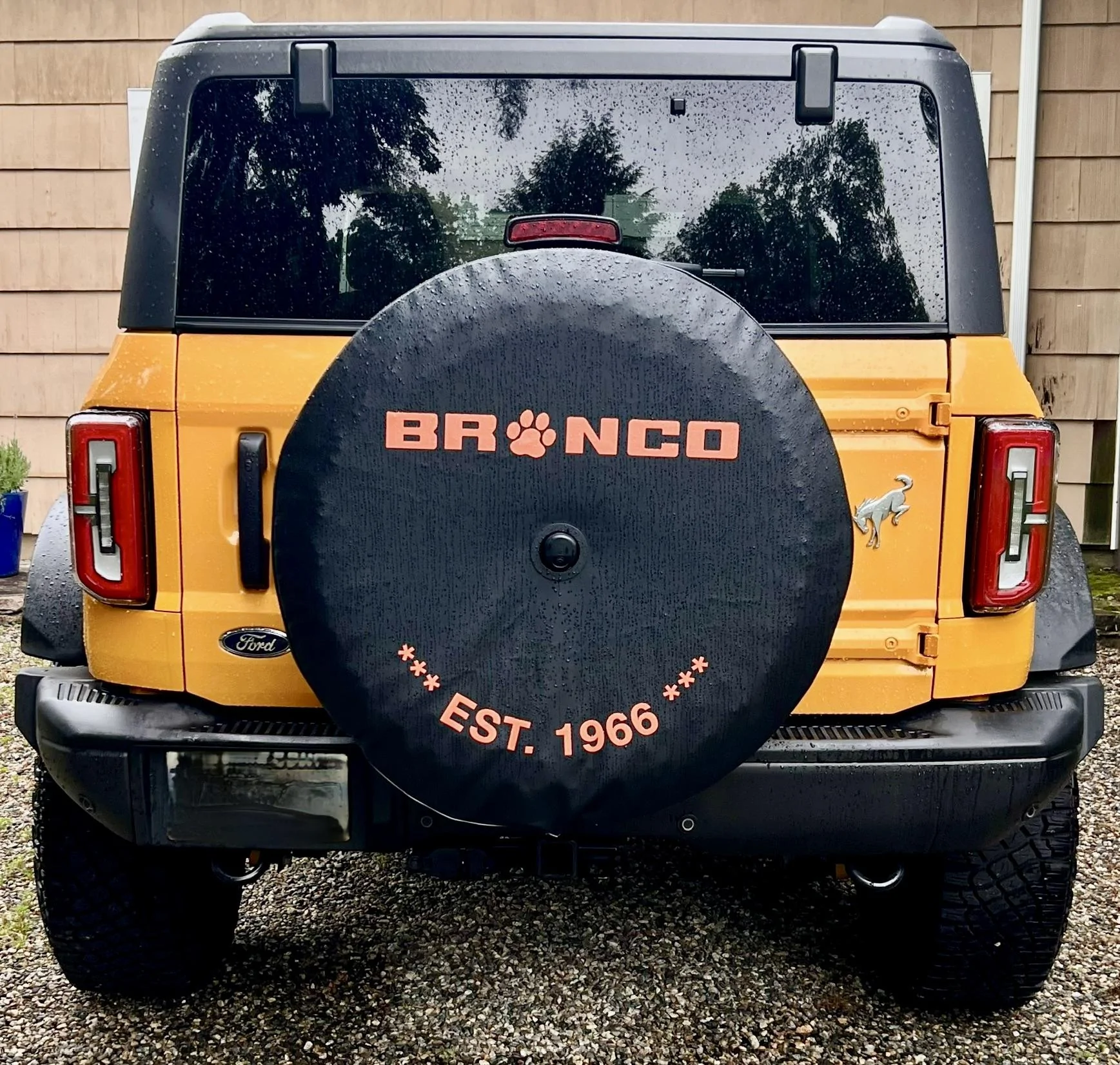 Ford Bronco Custom Spare Tire Cover 1690567756201