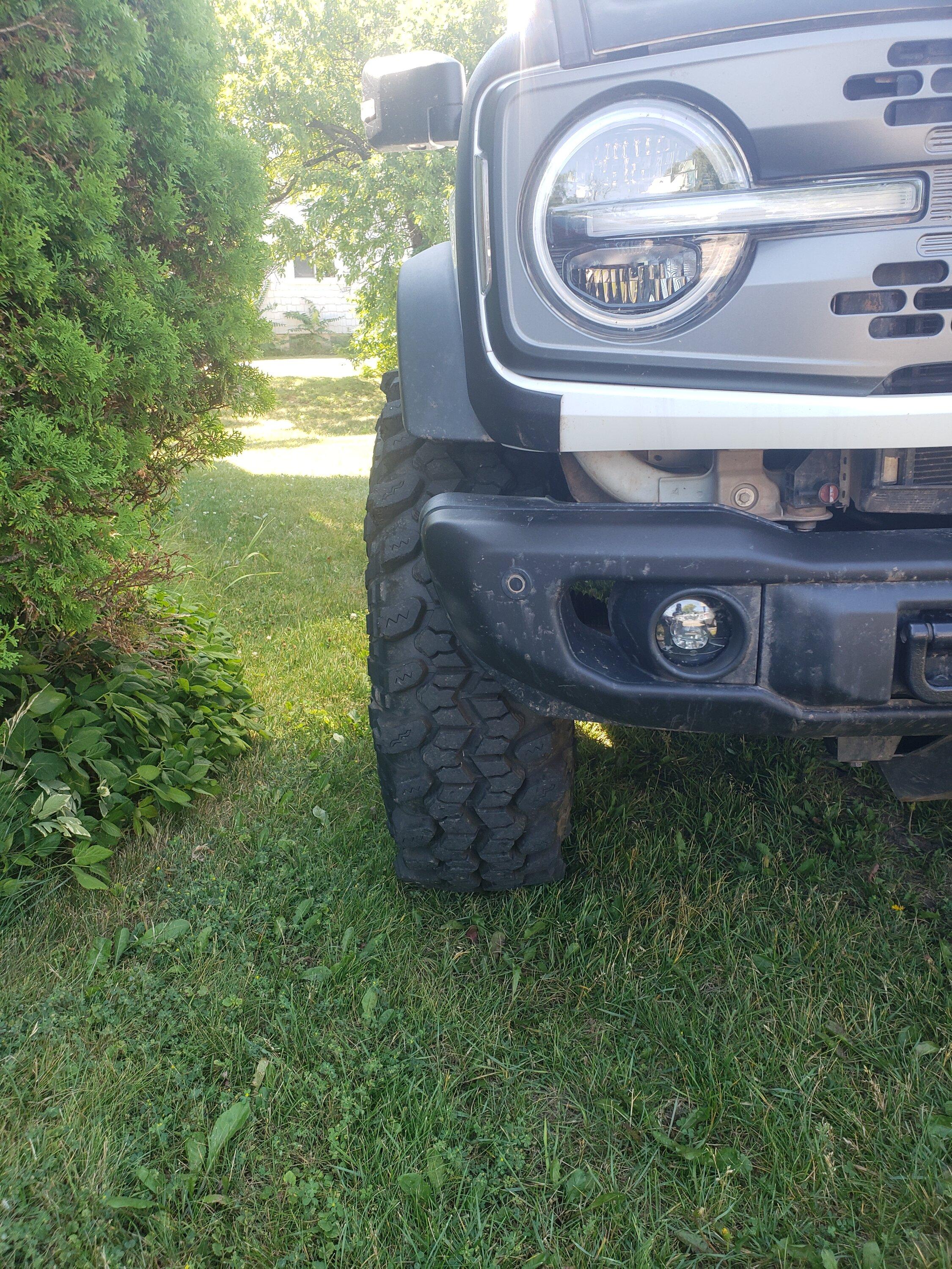 Ford Bronco Ford Performance bead lock ring - Real World review? 20230728_143335