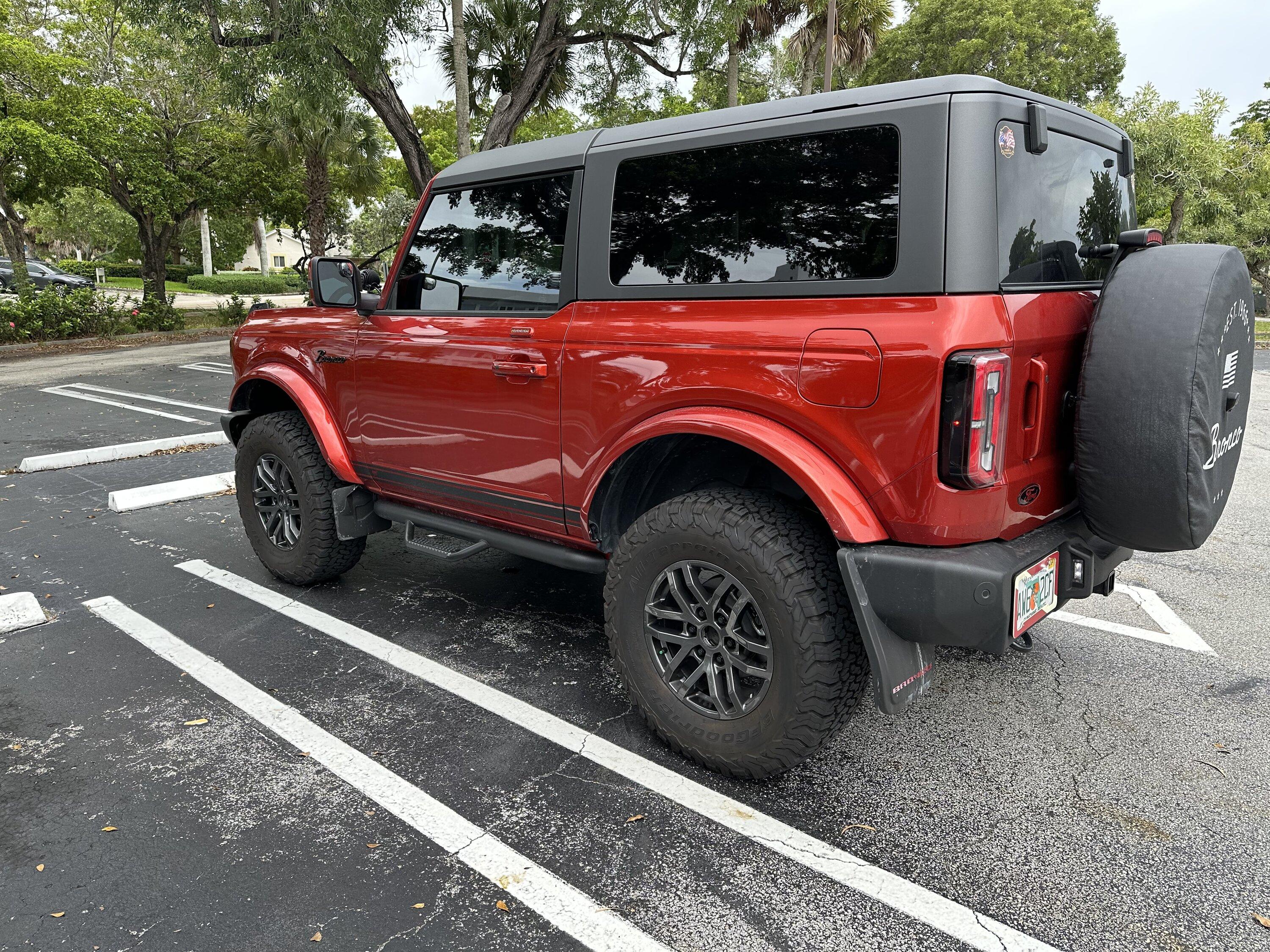 Ford Bronco Ranger wheels on Base Bronco IMG_8663