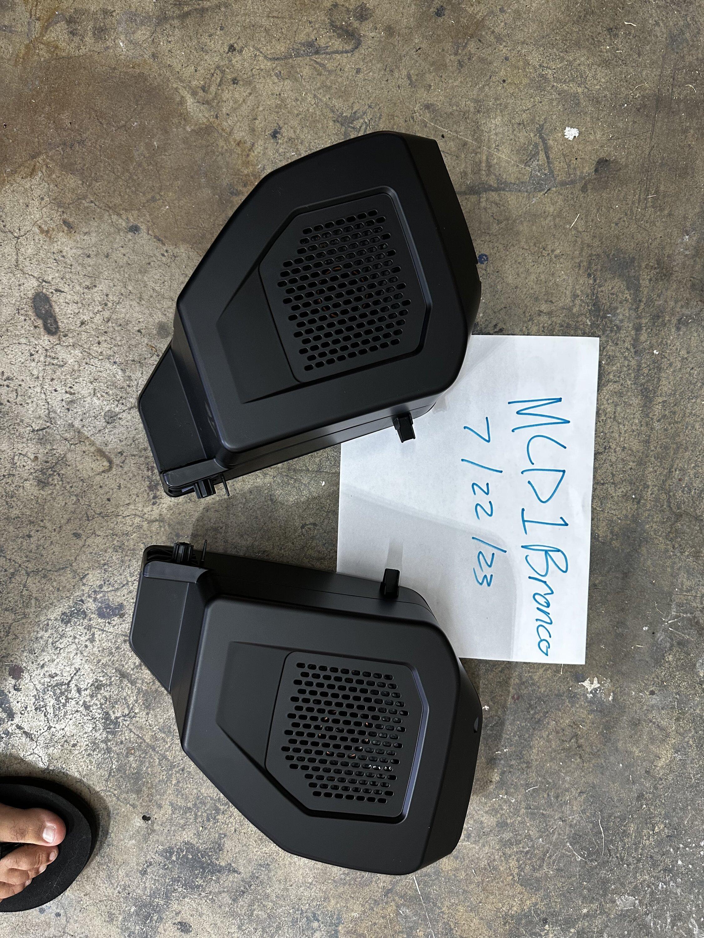 Ford Bronco IAG Rear Speaker Pods IMG_5469