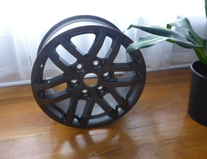 Ford Bronco Ranger wheels on Base Bronco SpareWheel