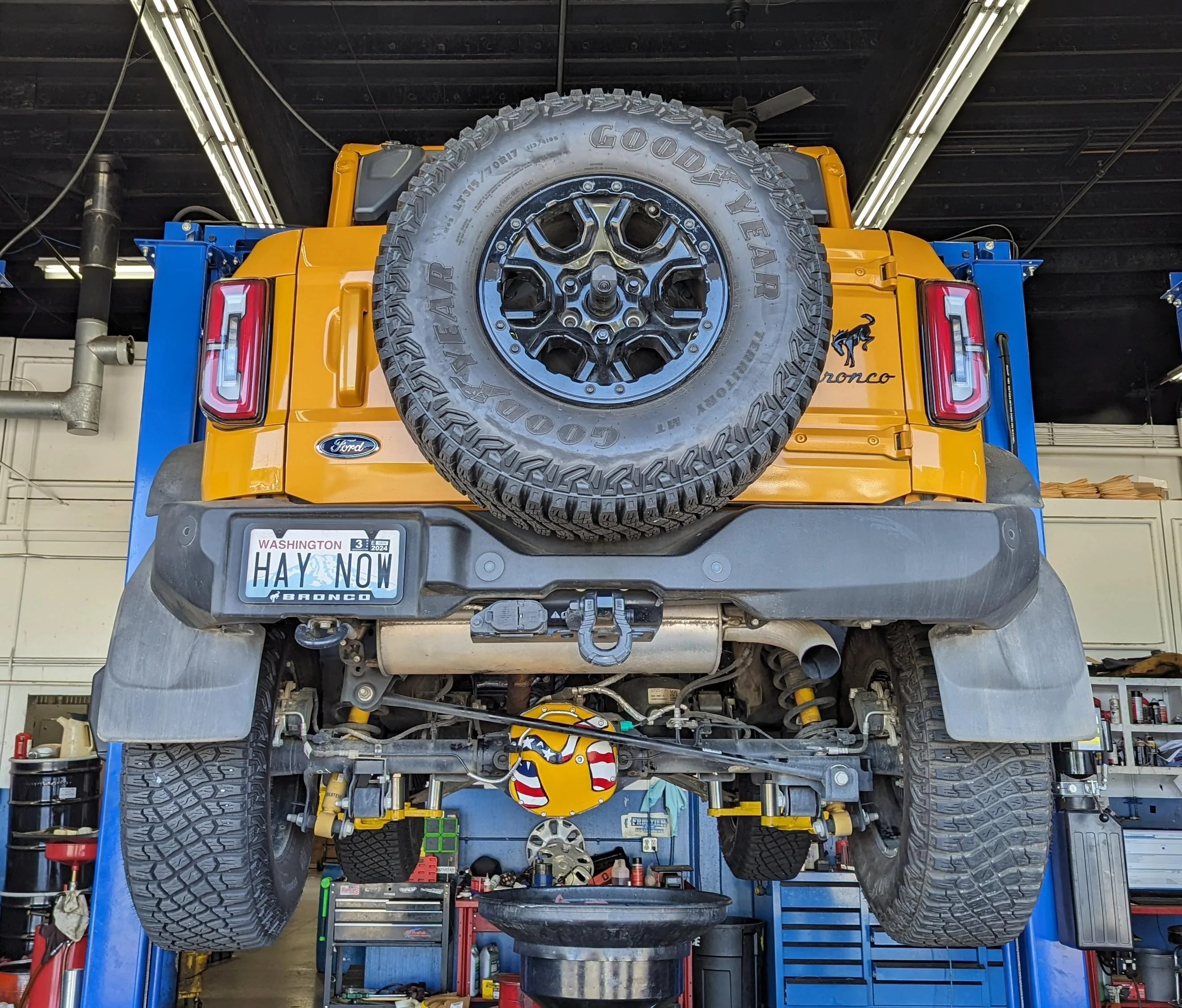 Ford Bronco What did you do TO / WITH your Bronco today? 👨🏻‍🔧🧰🚿🛠 PXL_20230728_175535257