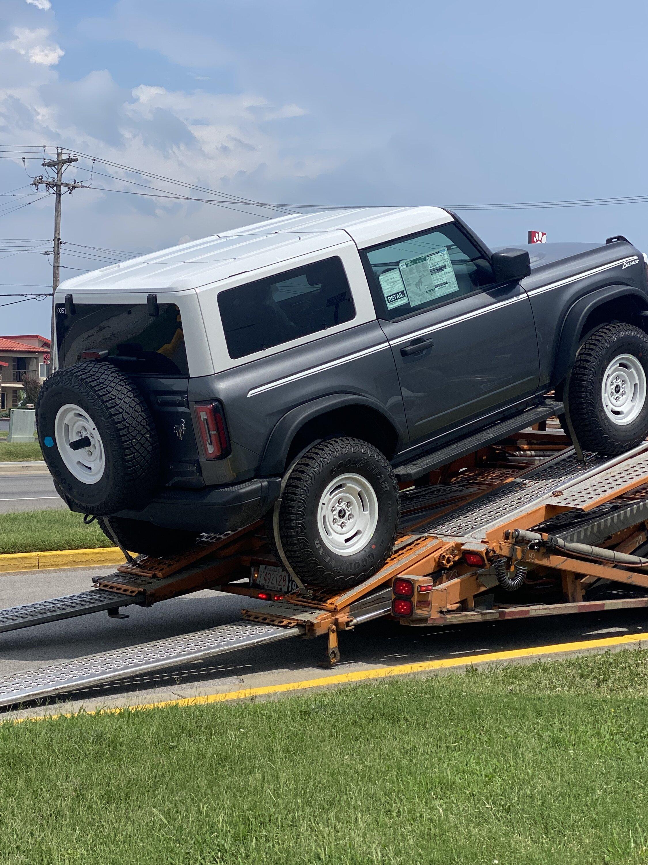 Ford Bronco HERITAGE EDITION Bronco Club At dealer 7-29