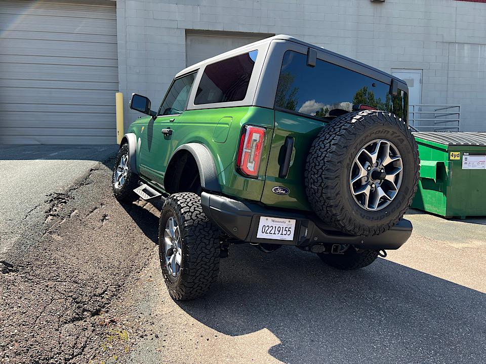Ford Bronco Finally did it! 2-Dr Badlands in Eruption Green IMG_7229