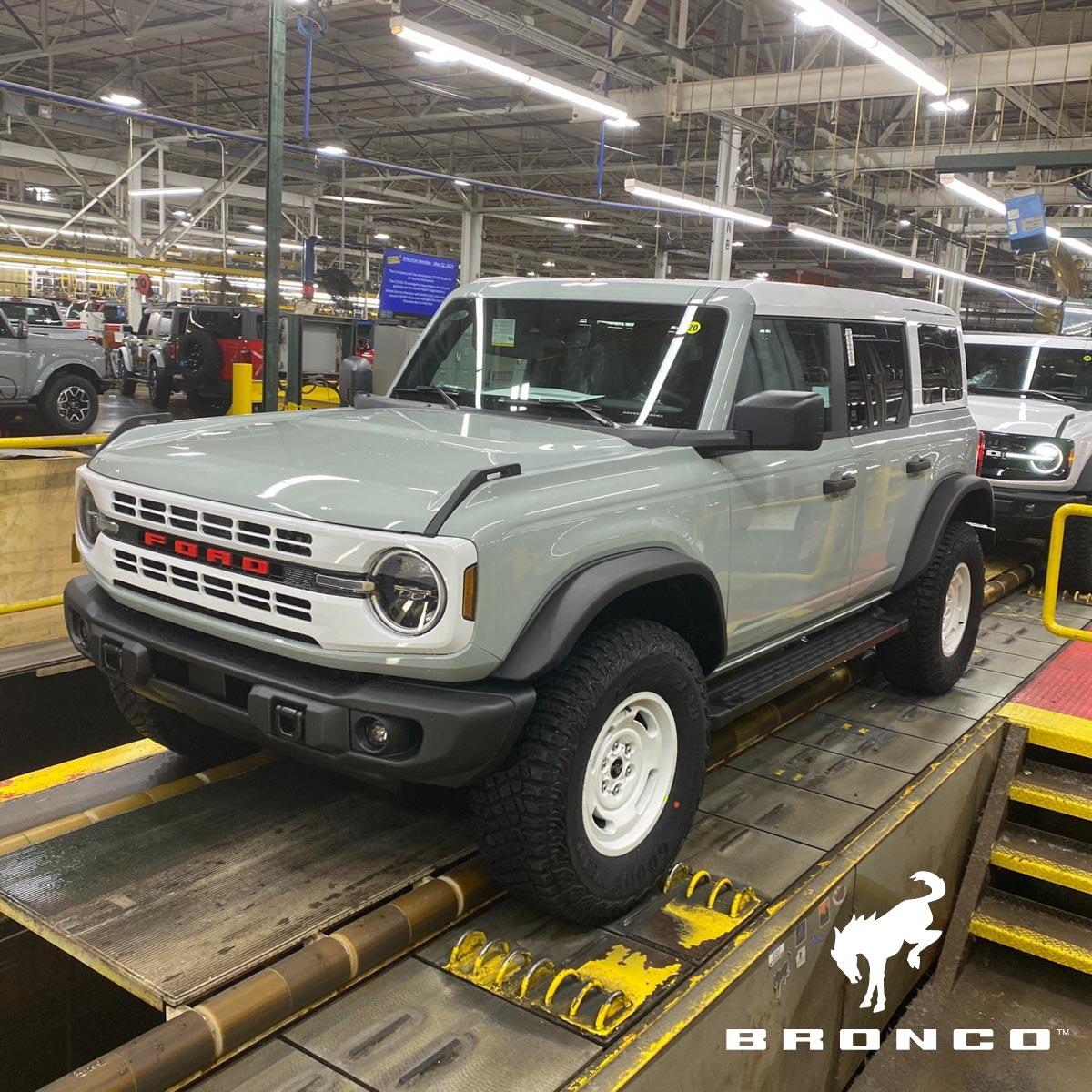 Ford Bronco 6/19/23 Build week IMG_6698