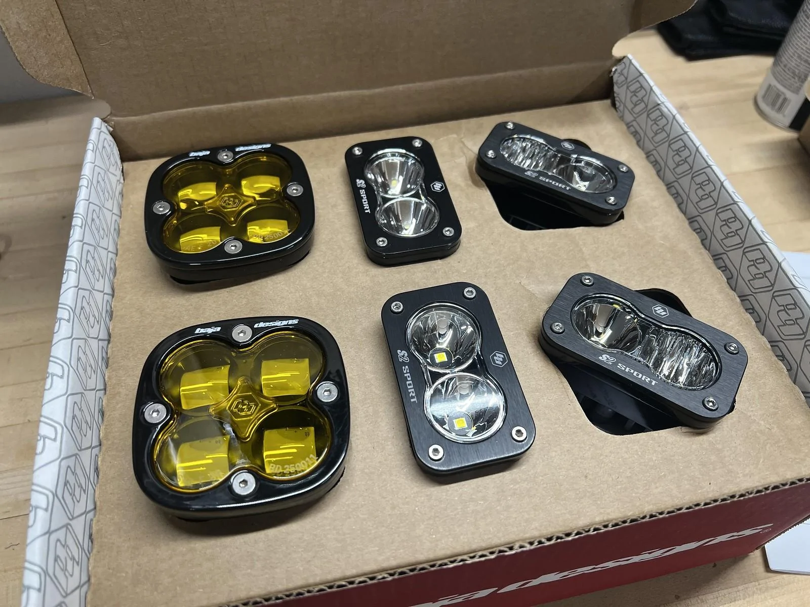 Ford Bronco BROOX's 2DR Shadow Black Squatchy Boy new-dog-lights-have-arrived