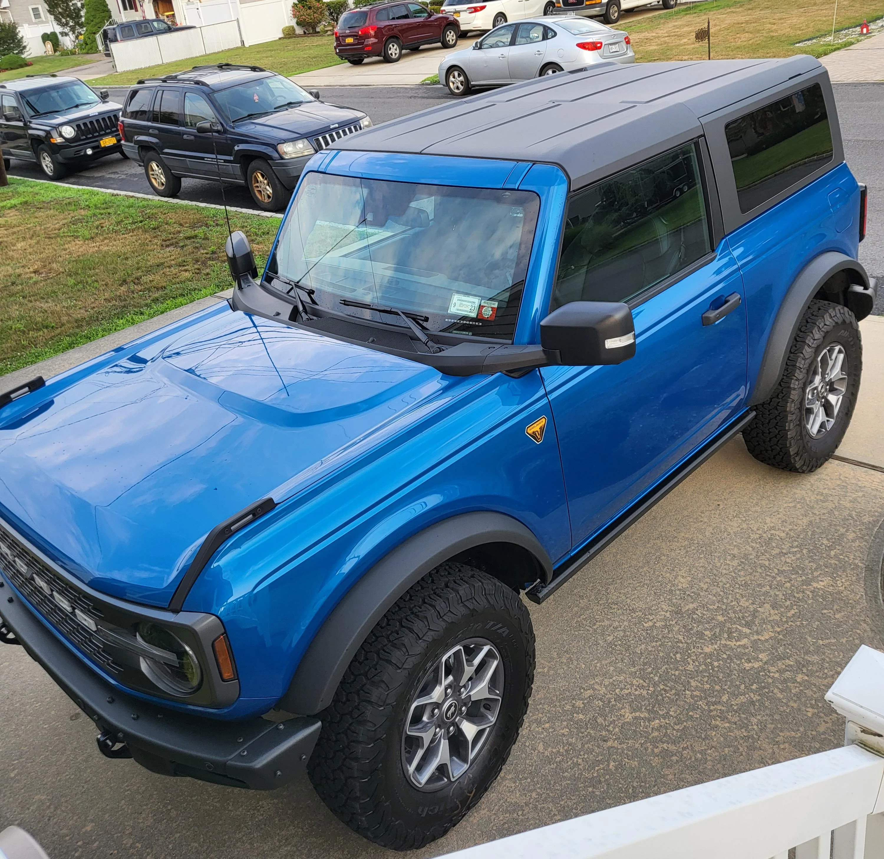 Ford Bronco Finally did it! 2-Dr Badlands in Eruption Green 20230718_190659