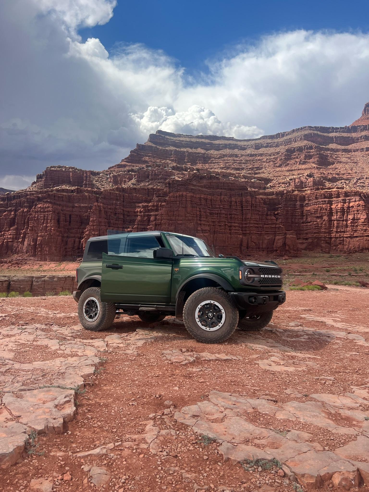 Ford Bronco Finally did it! 2-Dr Badlands in Eruption Green IMG_0236