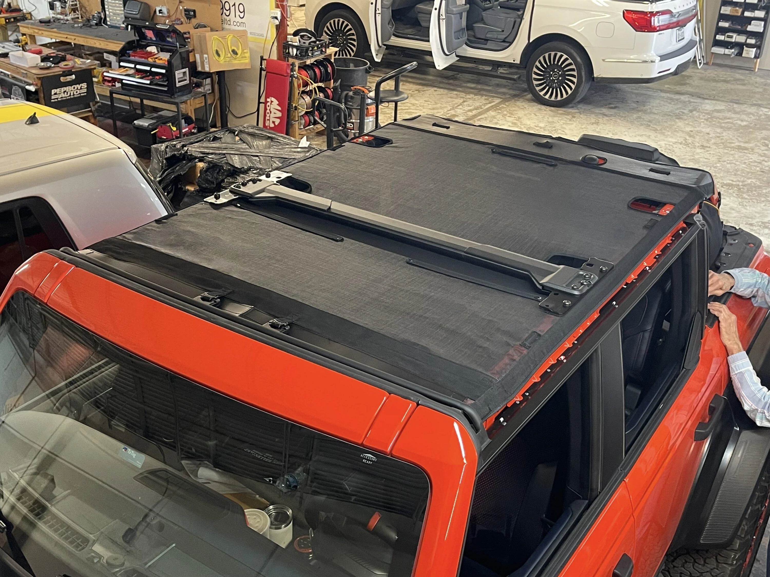 Ford Bronco Bestop Trektop Updated Version Installed IMG_7273