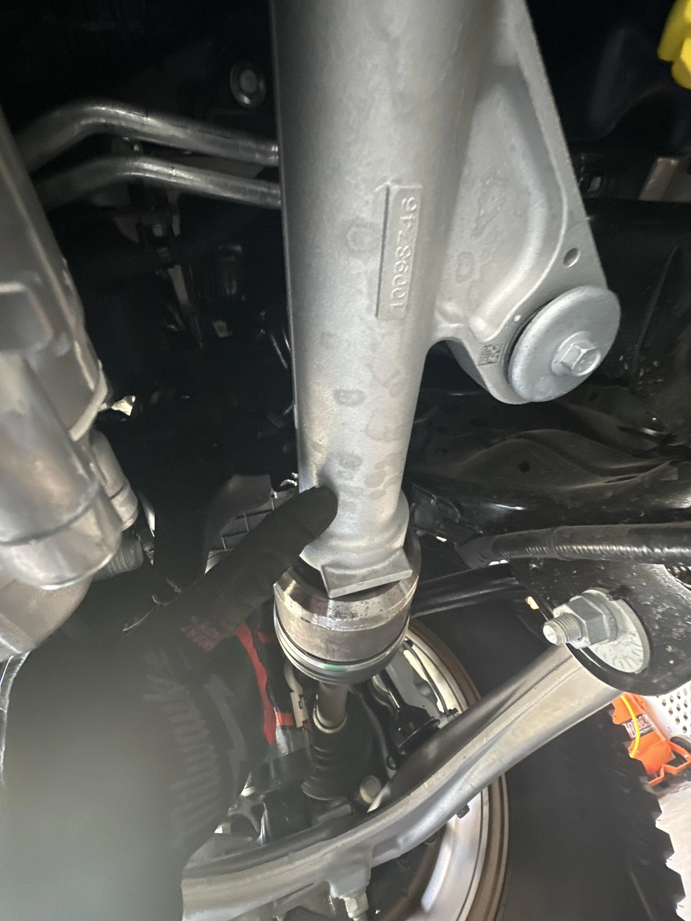 Ford Bronco Clunk sound from front suspension. imag