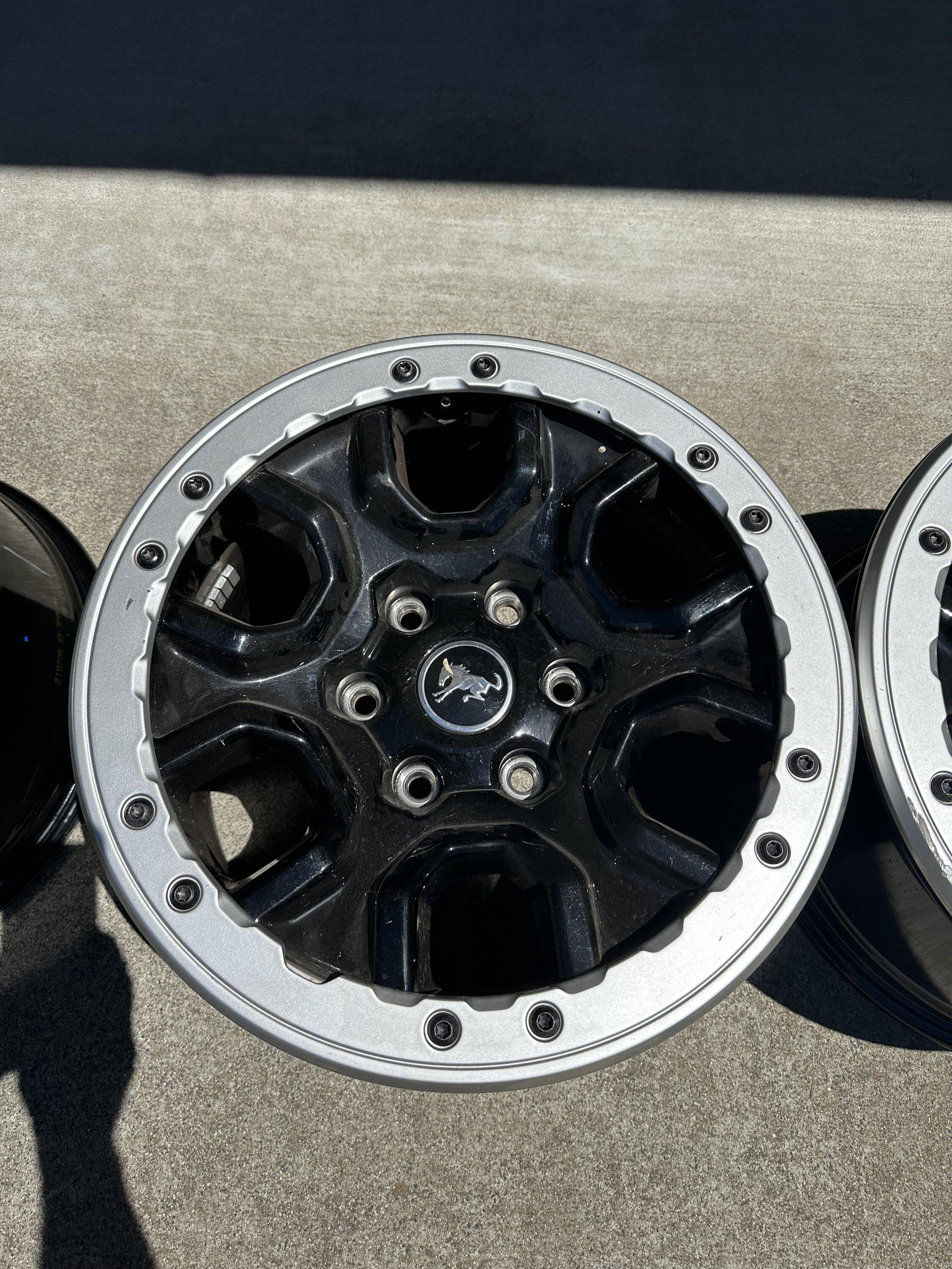 Ford Bronco 5 Badlands Sas wheels (no TPMS) - $500 IMG_1722