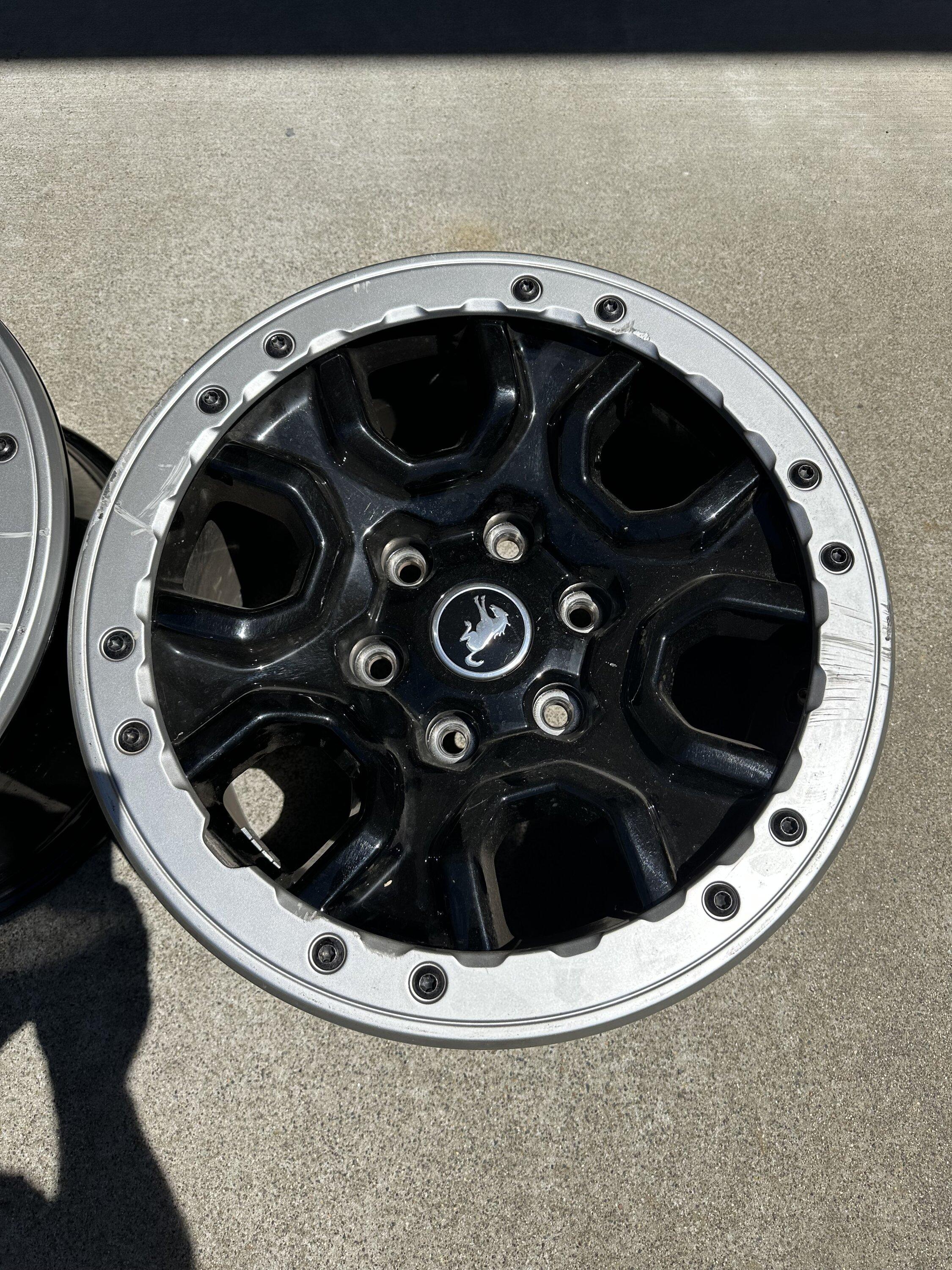 Ford Bronco 5 Badlands Sas wheels (no TPMS) - $500 IMG_1723
