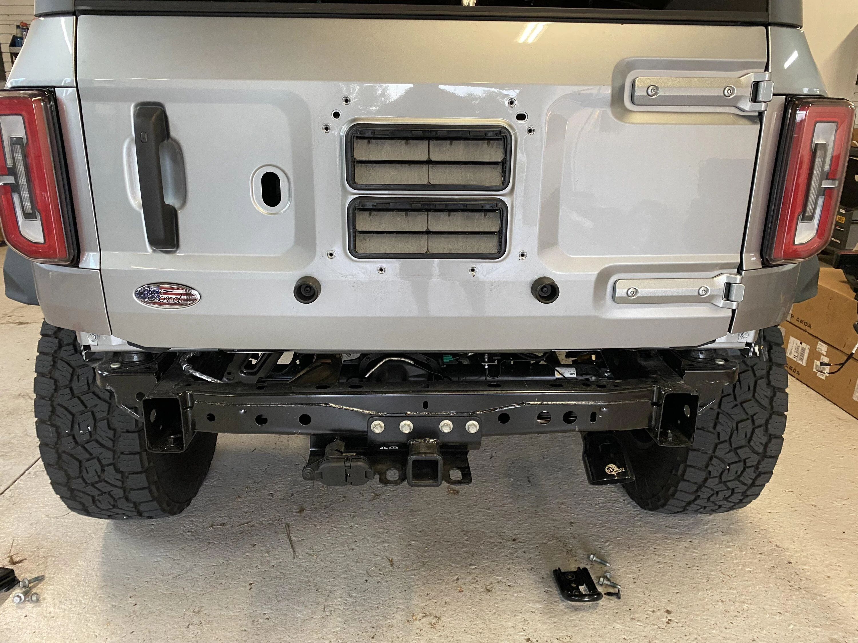 Ford Bronco 2023 2-Door Iconic Silver Badlands Build - SOLD IMG_0829