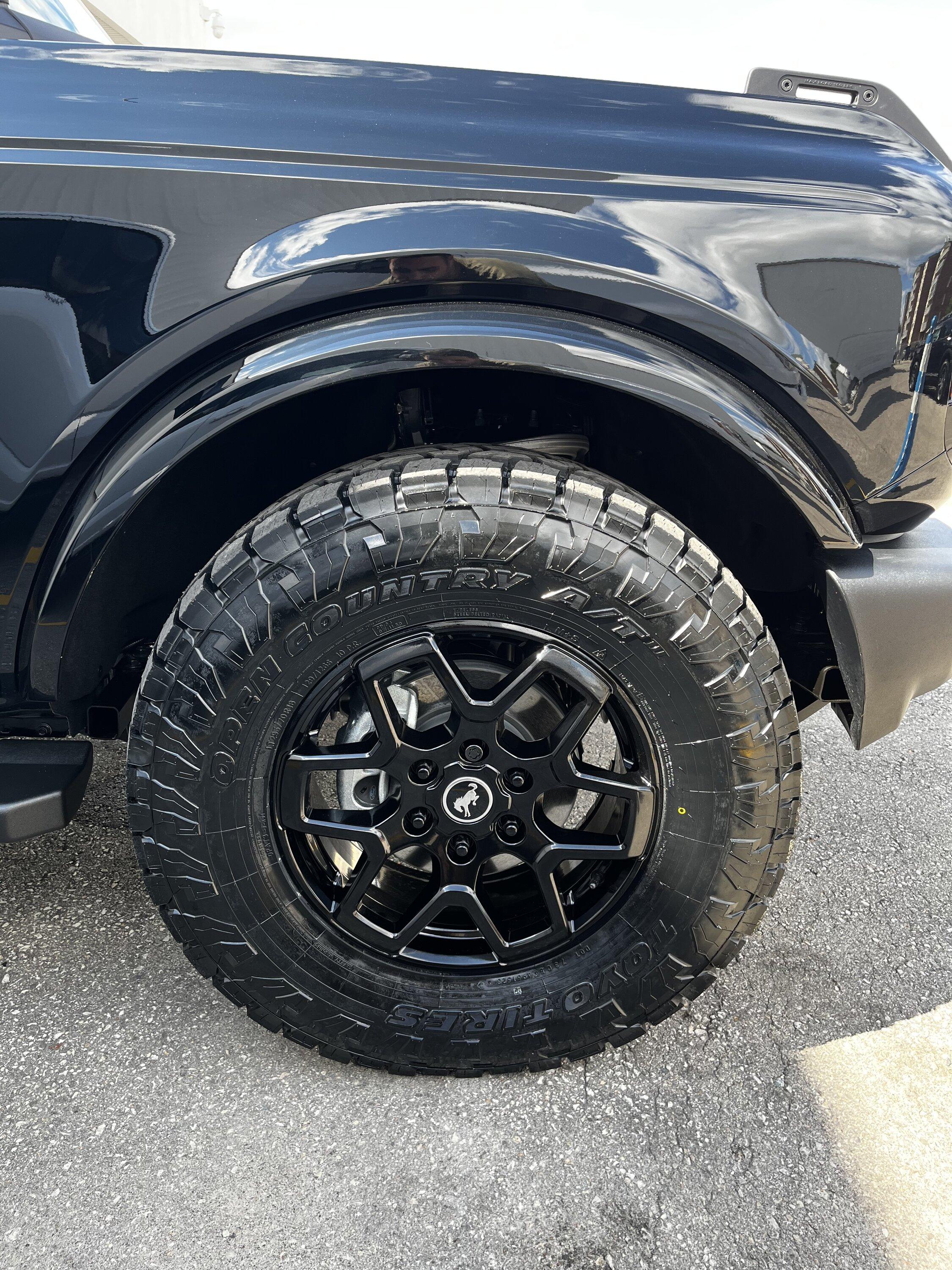 Ford Bronco Show us your installed wheel / tire upgrades here! (Pics) 4C5AB749-B302-4AD3-8EBE-1C3CF8810877