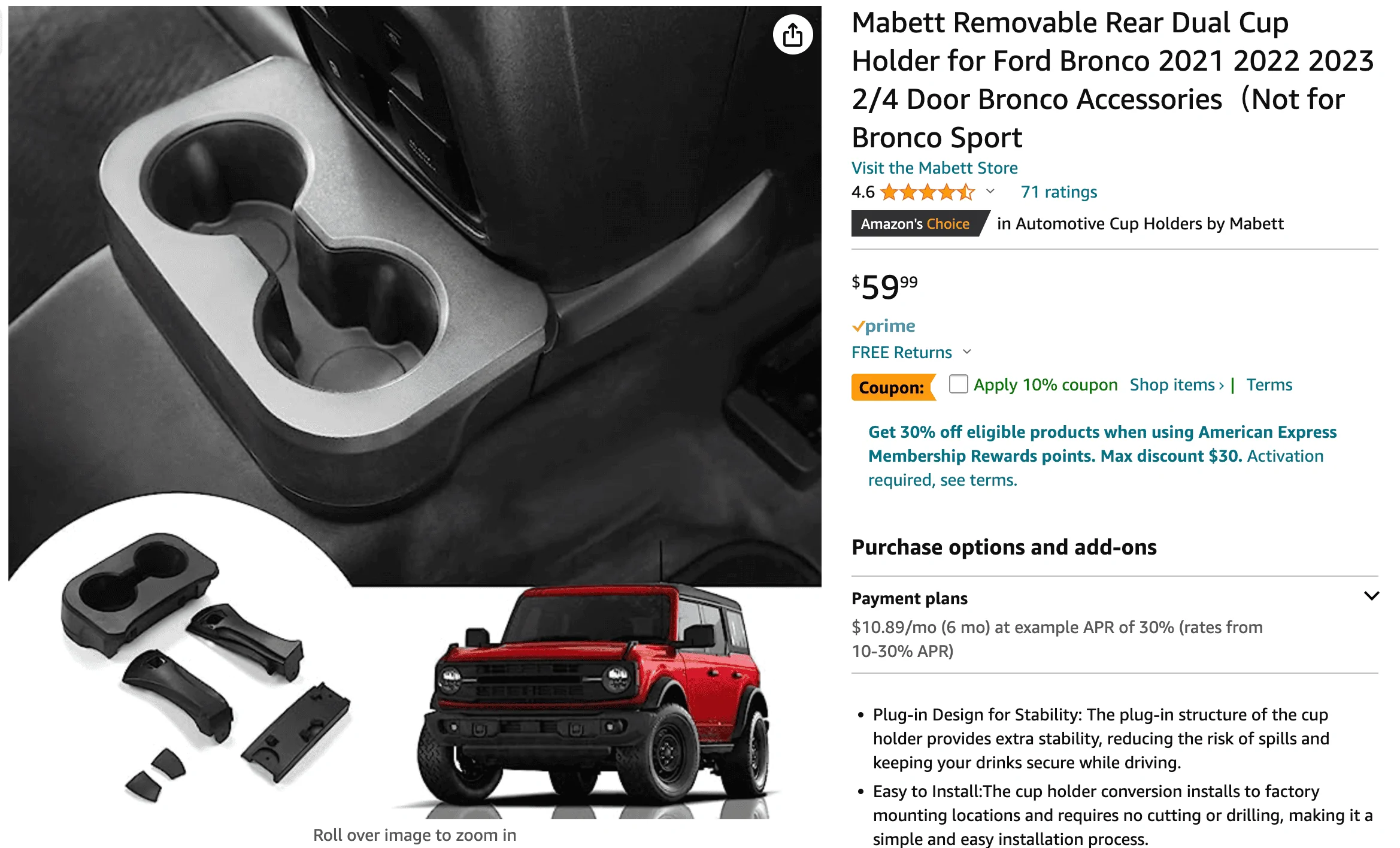 Ford Bronco Notes from Wheeling / Breaking / Fixing / Loving the Bronco Screen Shot 2023-07-31 at 8.15.18 AM