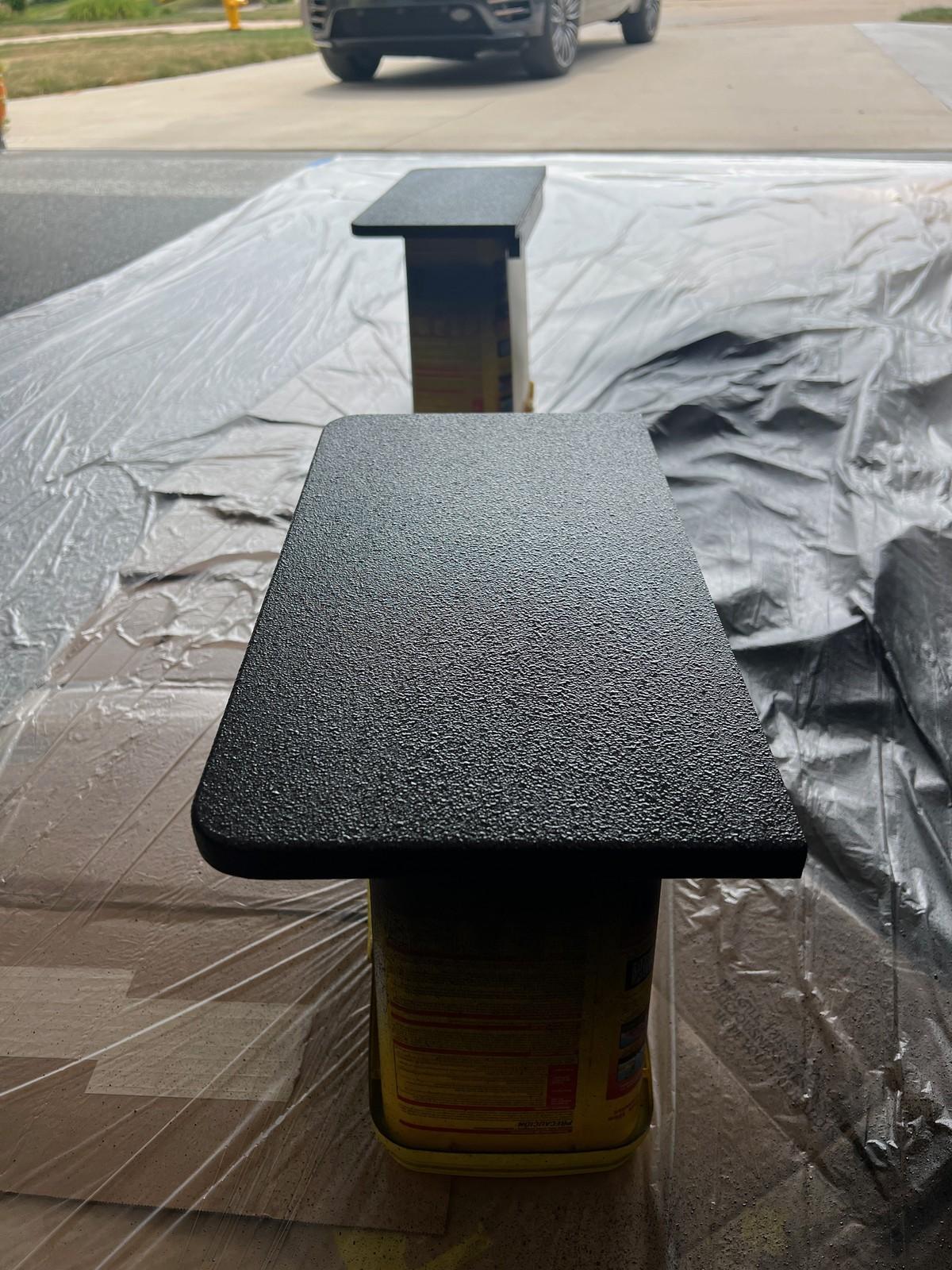 Ford Bronco Broox's DIY 2-Door Seat Delete + Raptor Lined Cargo Platform i-decided-to-spray-everything-with-bedliner-to-it