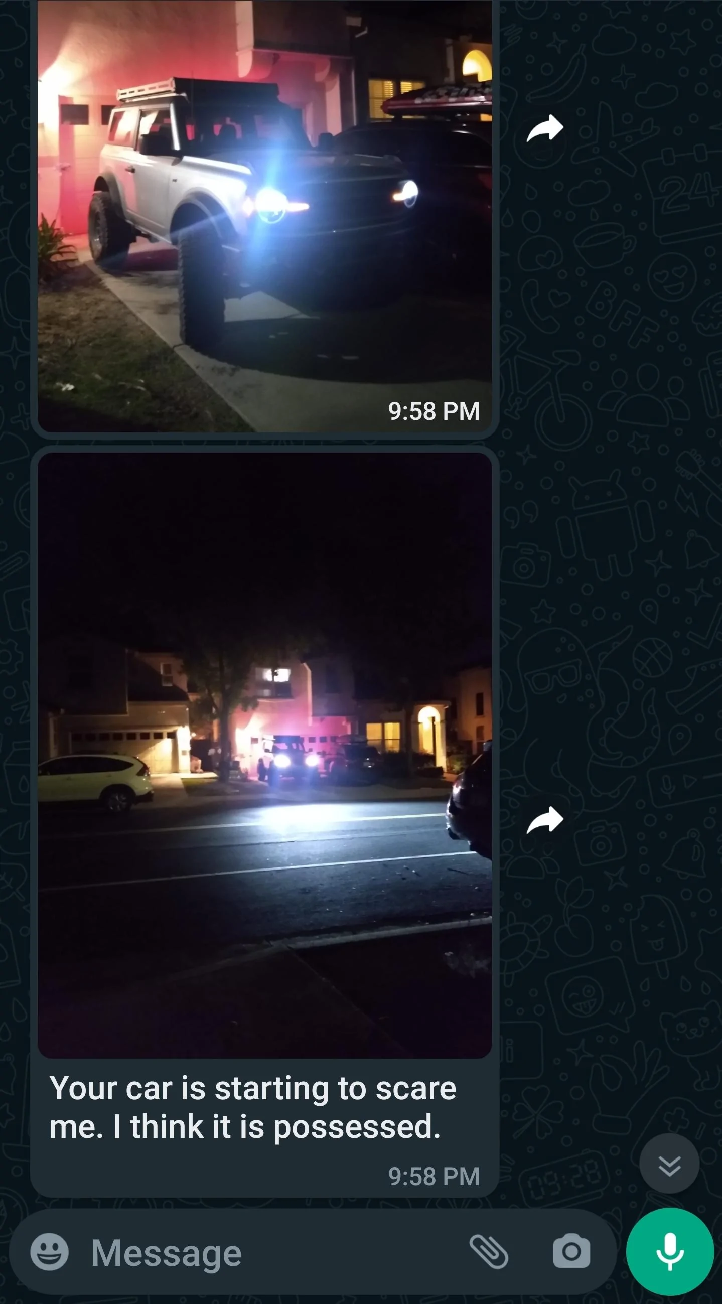 Ford Bronco Ghost Headlights - Can Forscan help? Screenshot_20230731_234200_WhatsA