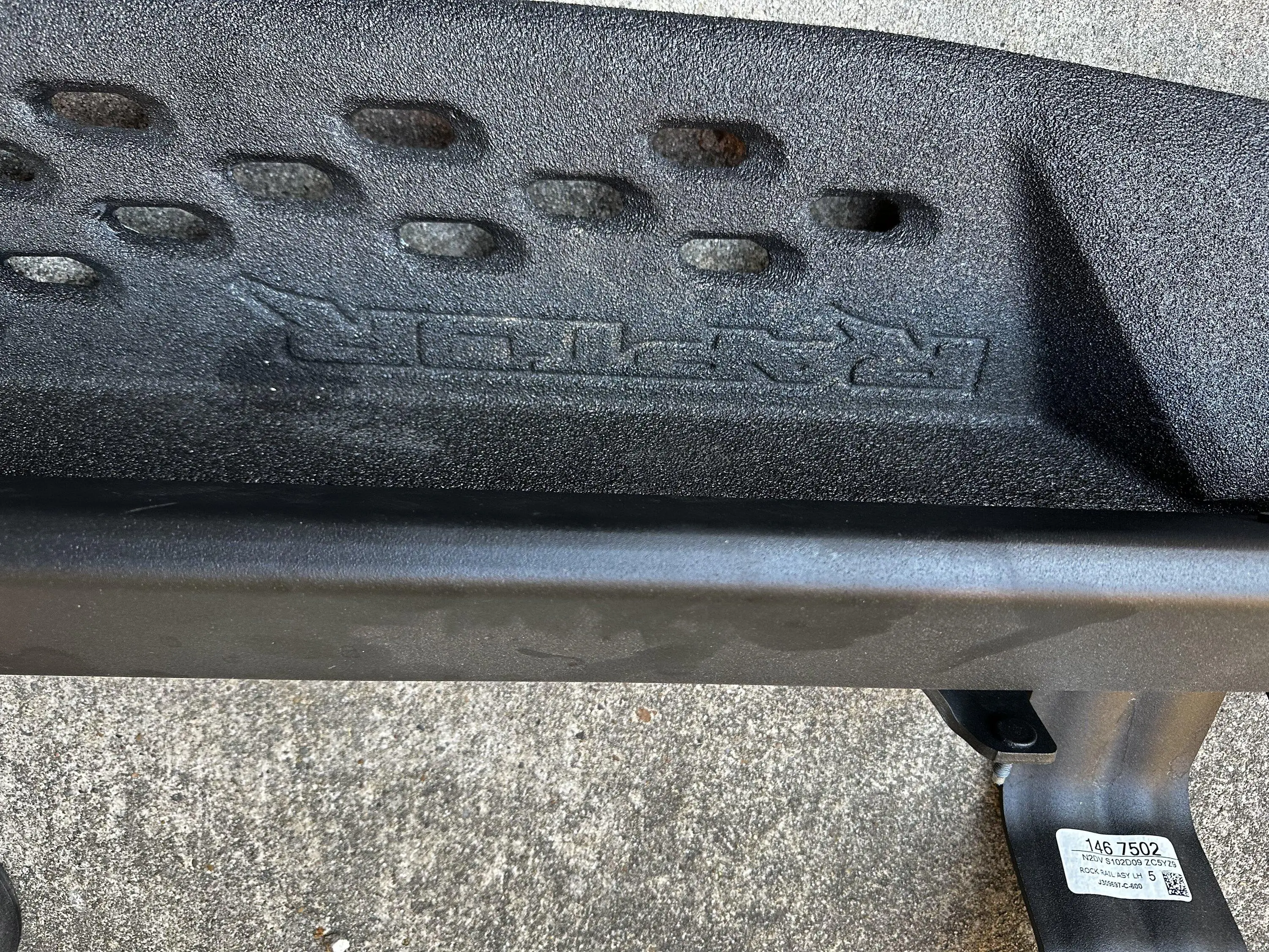 Ford Bronco Bronco Raptor Rock Rails and Steps IMG_2220