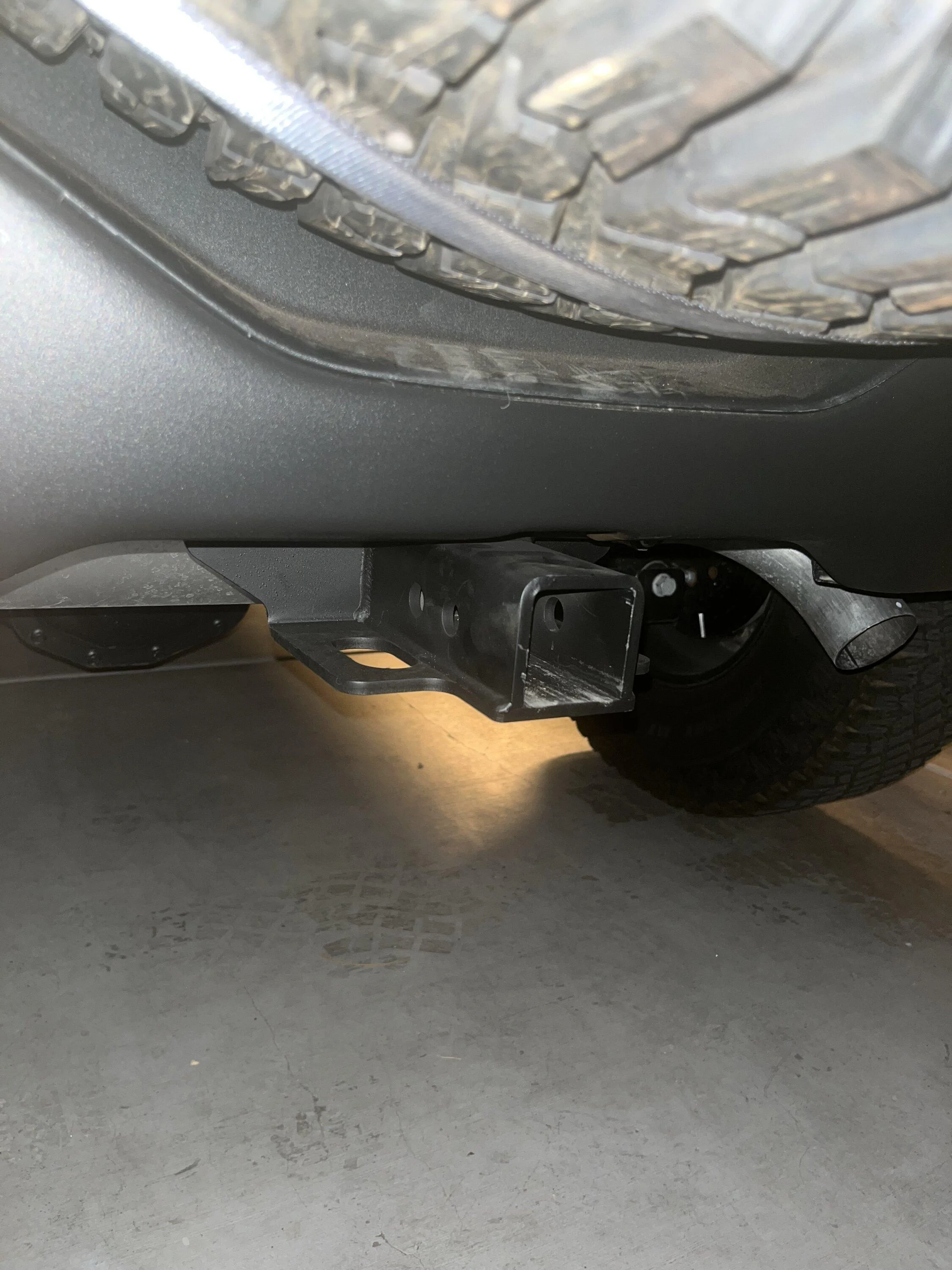 Ford Bronco 2023 Sasquatch trailer hitch recommendations IMG_4408