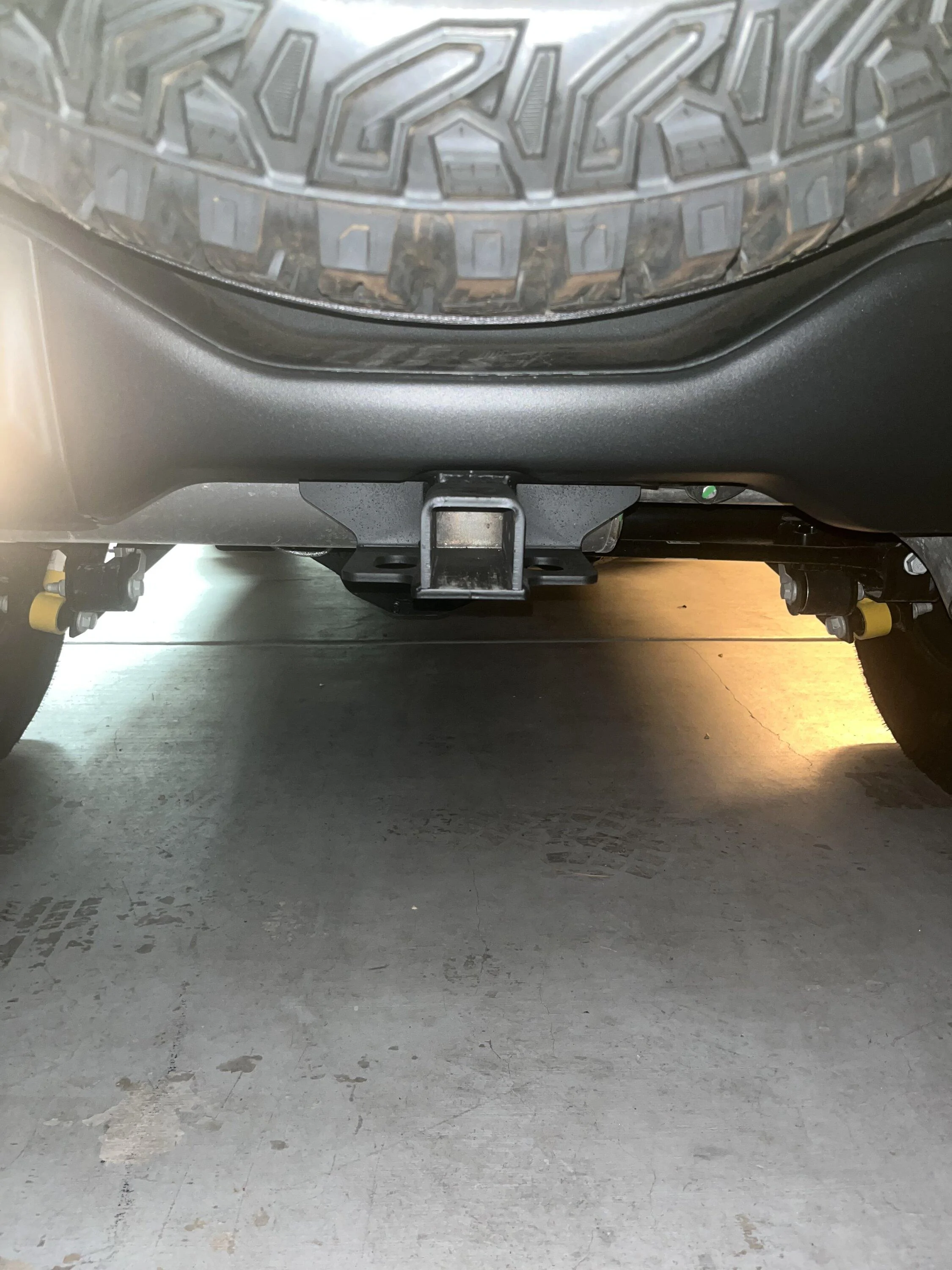 Ford Bronco 2023 Sasquatch trailer hitch recommendations IMG_4407