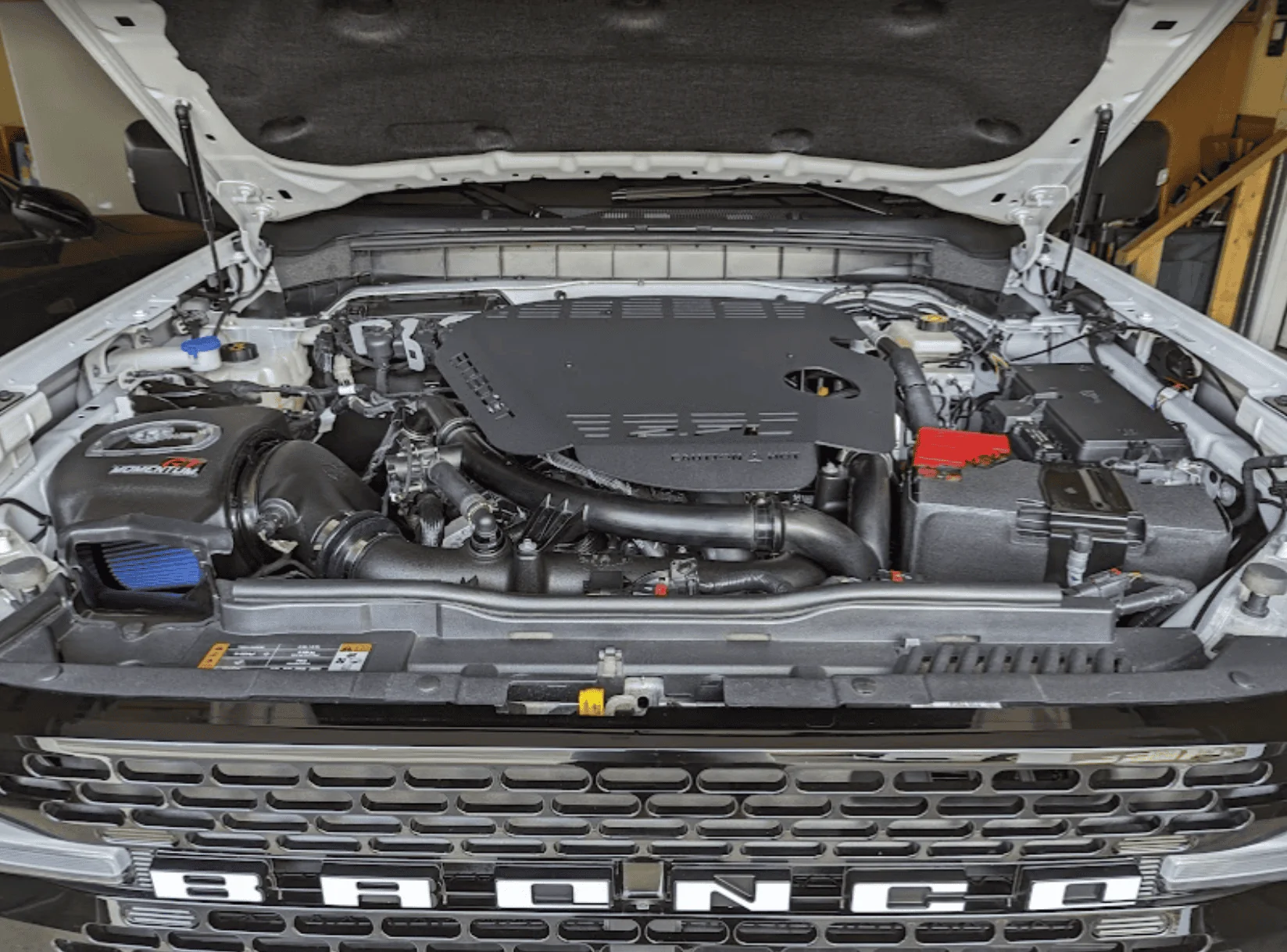 Ford Bronco Injen CAI for the 2.7L Installed! 1690976962695