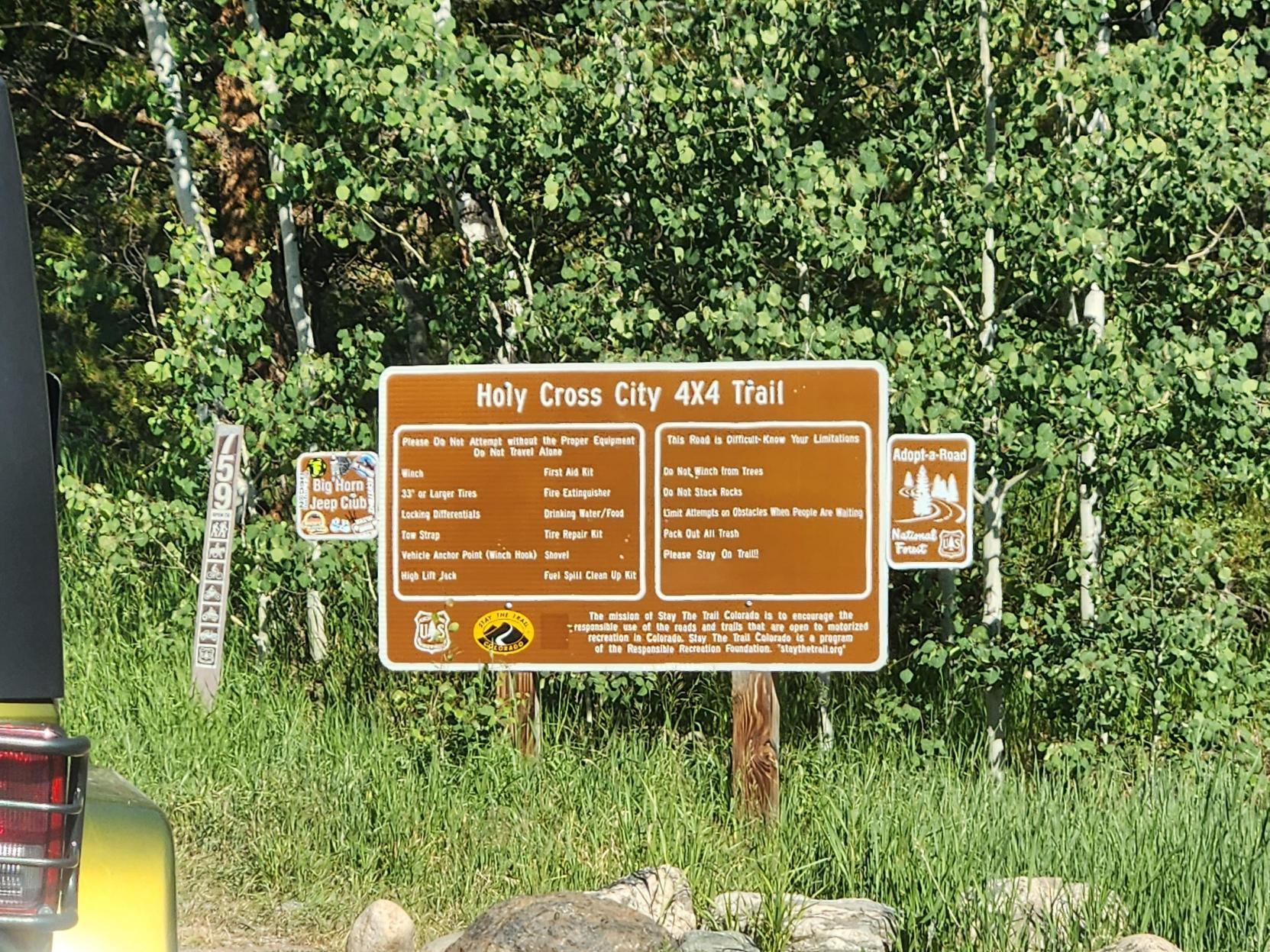 Ford Bronco Breckenridge CO Off-road Trip. Holy Cross/Red Cone/Wheeler Lake. 1690990844182