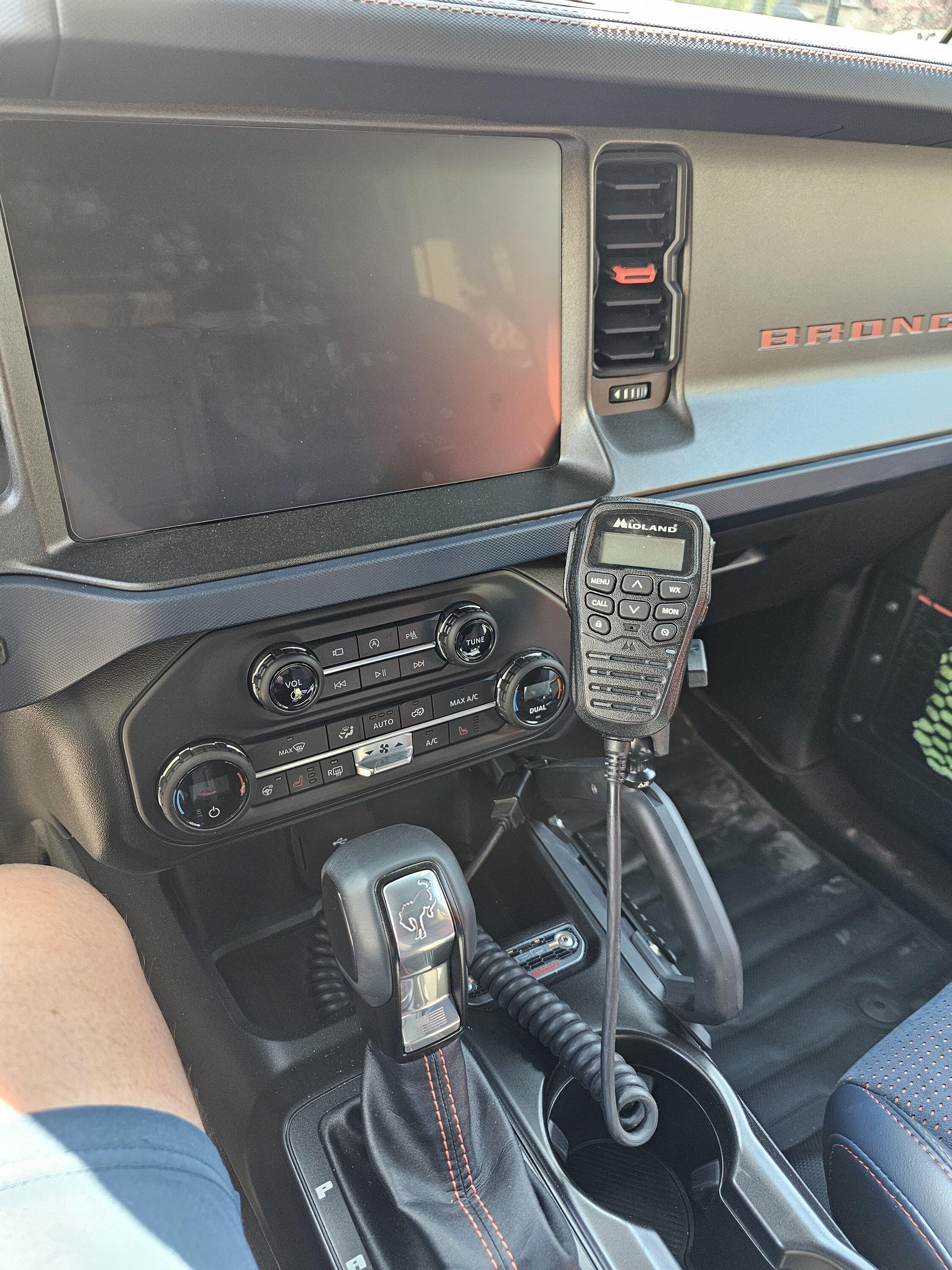 Ford Bronco Tail gate CB ANT. Coax routing? 20230729_153413