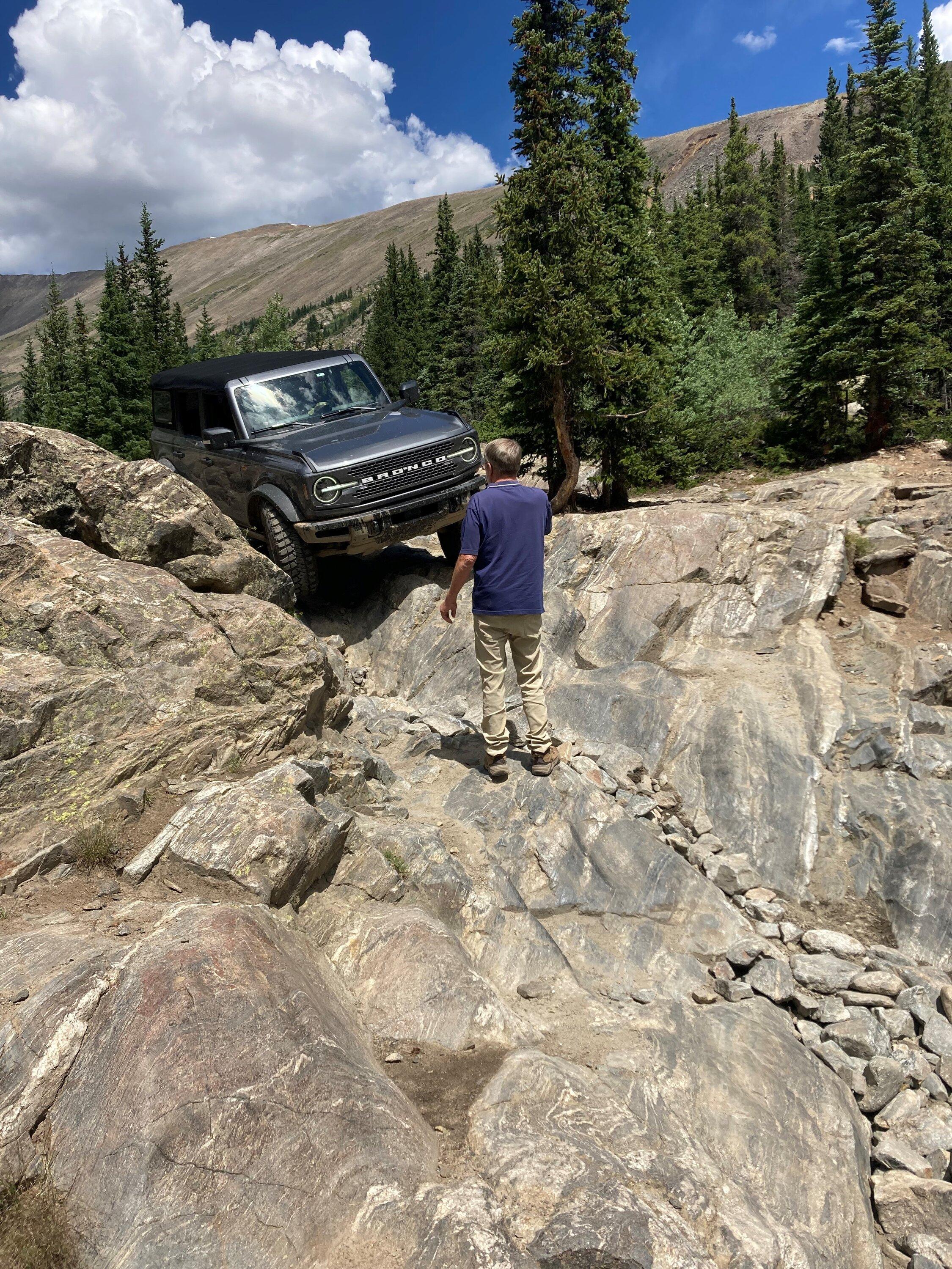 Ford Bronco Breckenridge CO Off-road Trip. Holy Cross/Red Cone/Wheeler Lake. Bronco Wheeler
