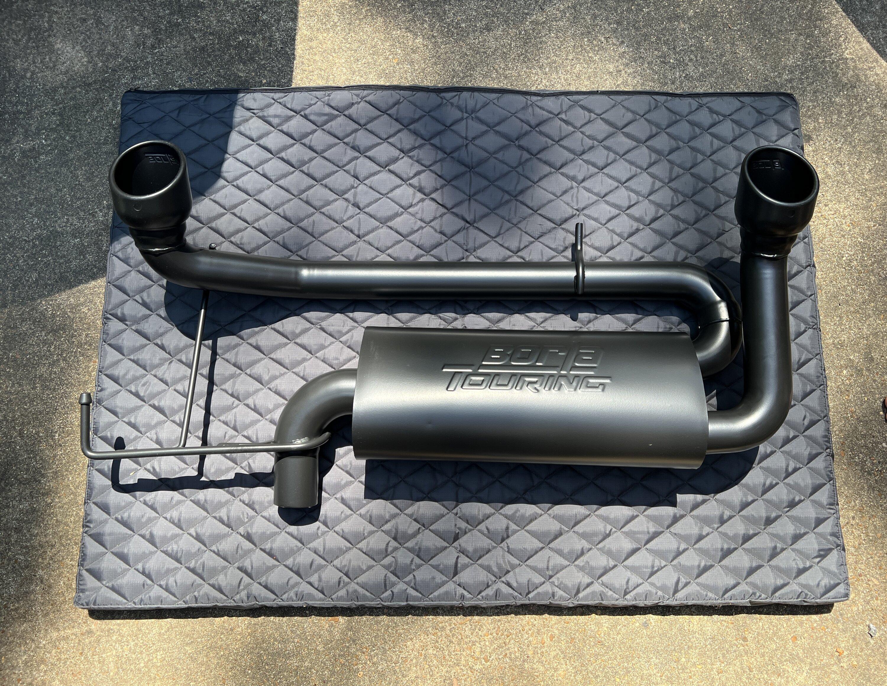 Ford Bronco Borla Touring Axle-Back Exhaust Install on a 2.3L Manual IMG_0053