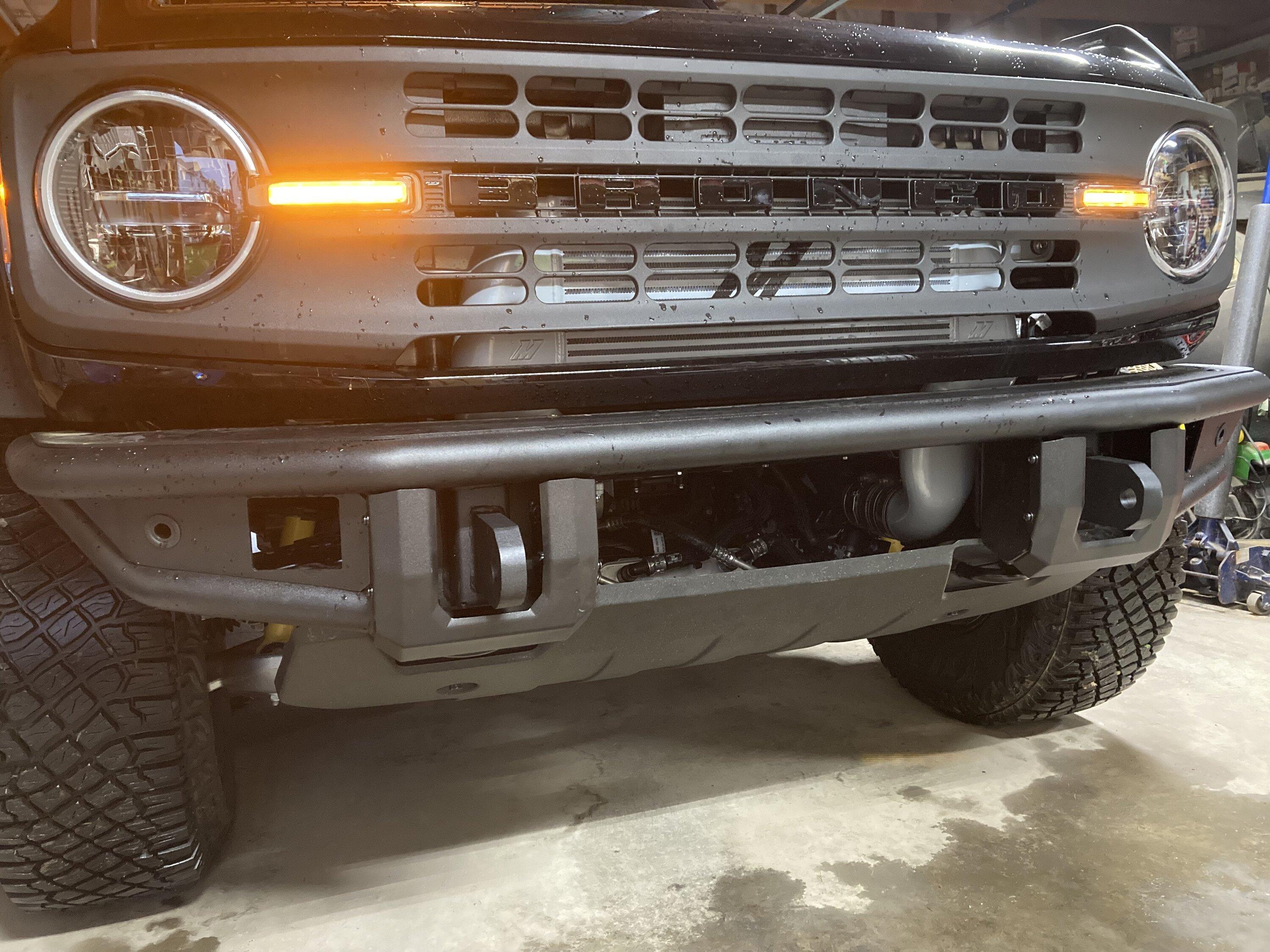 Ford Bronco Winch capable bumper without Intercooler blockage IMG_0602
