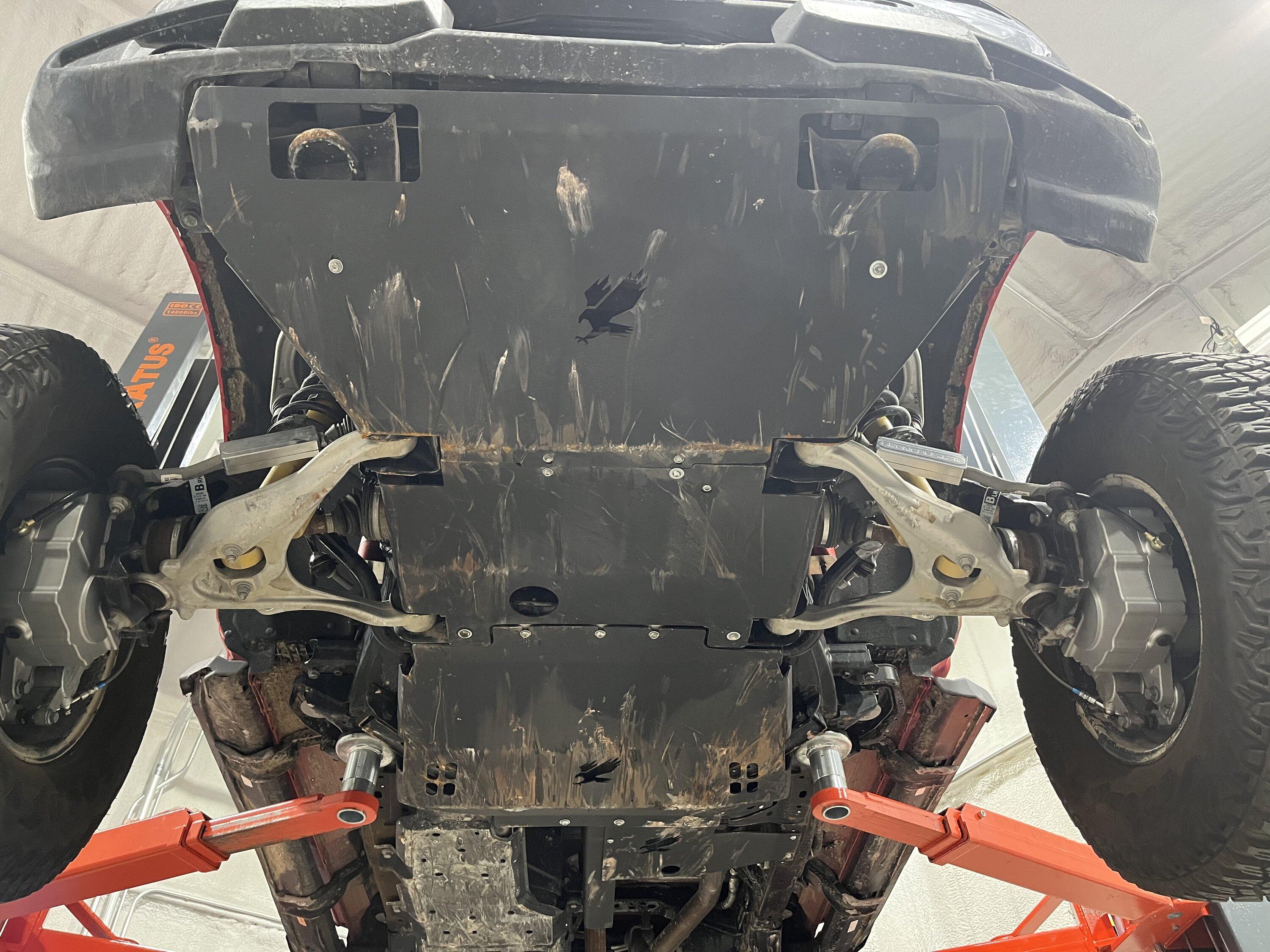 Ford Bronco 2 Door Race red Wildtrak build.  Custom FAB and CNC machining! 7C1BF002-1FA9-494A-B0C0-3FD99AA6155B