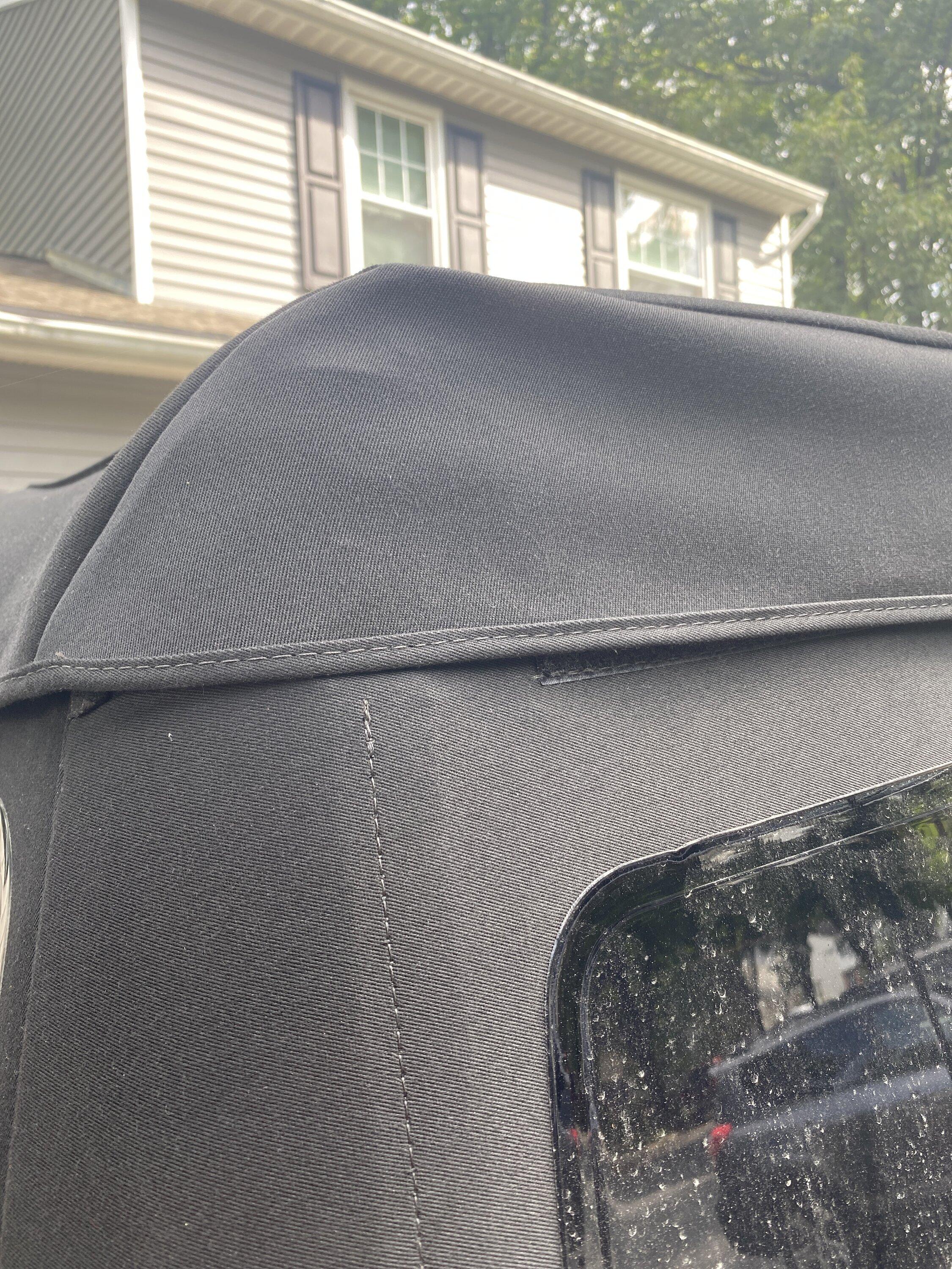 Ford Bronco Soft Top Corners not locking into place image