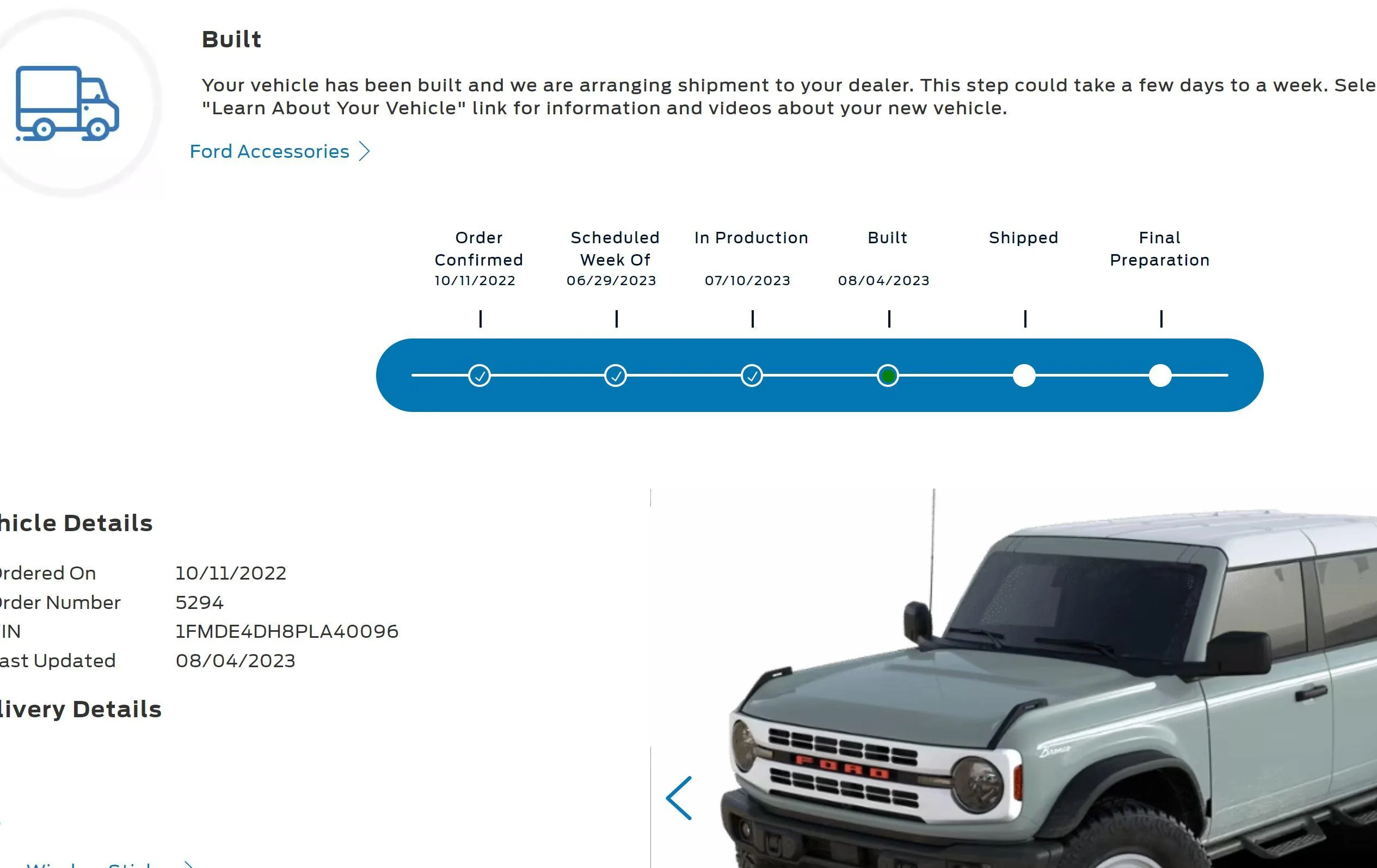 Ford Bronco HERITAGE EDITION Bronco Club Built!