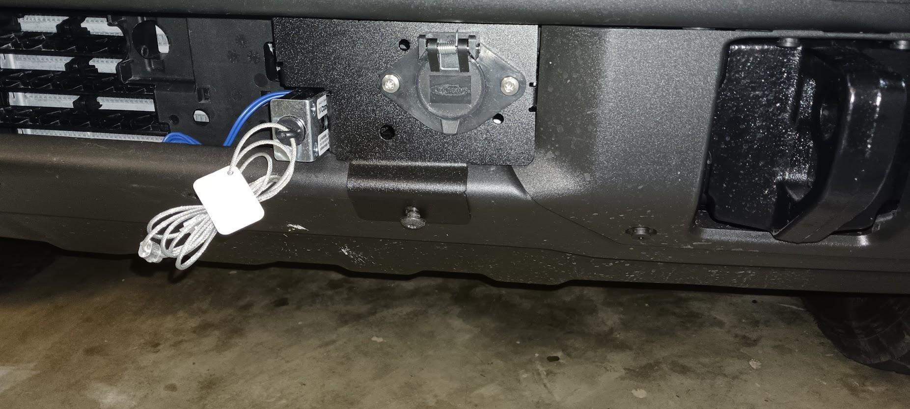Ford Bronco Flat tow equipment needed to flat tow the 2021 Bronco? 20230723_145217