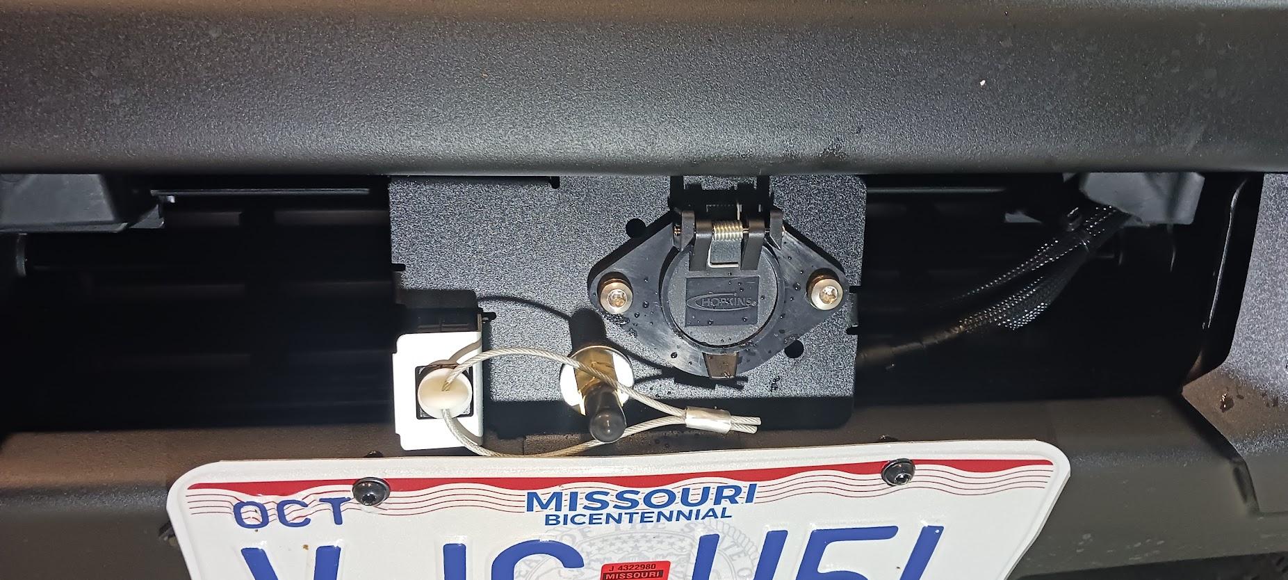 Ford Bronco Flat tow equipment needed to flat tow the 2021 Bronco? 20230731_173044