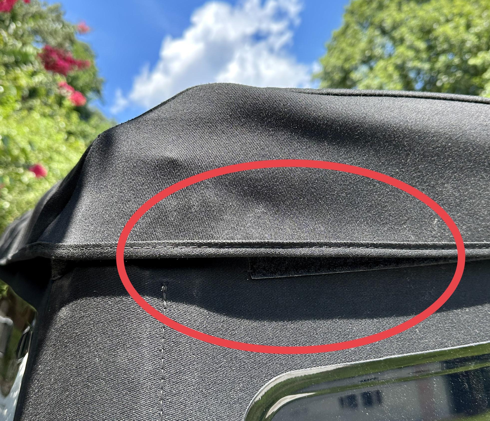 Ford Bronco Soft Top Corners not locking into place IMG_0177