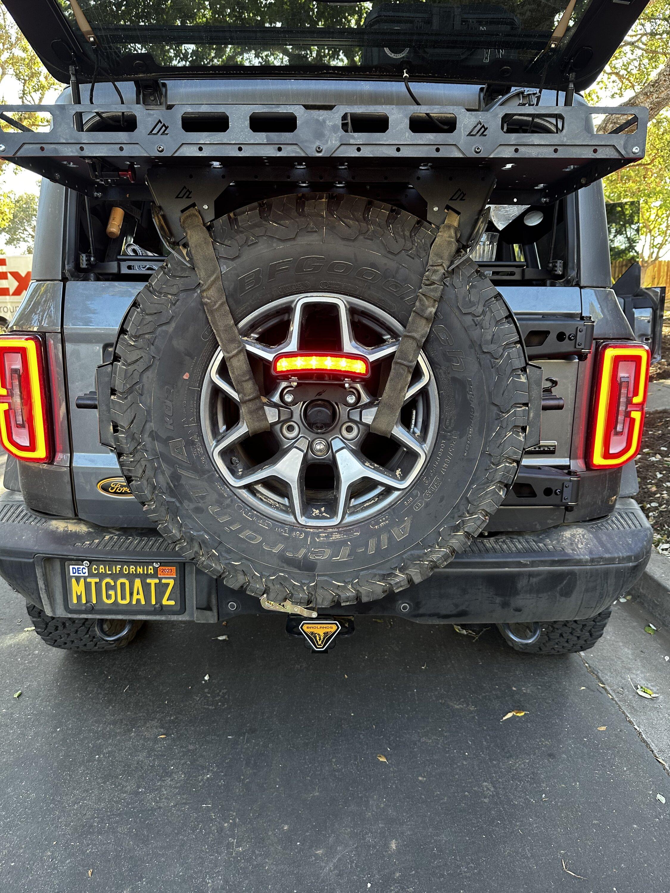 Ford Bronco Third Brake Light Relocation (Not the wheel ring) IMG_1637