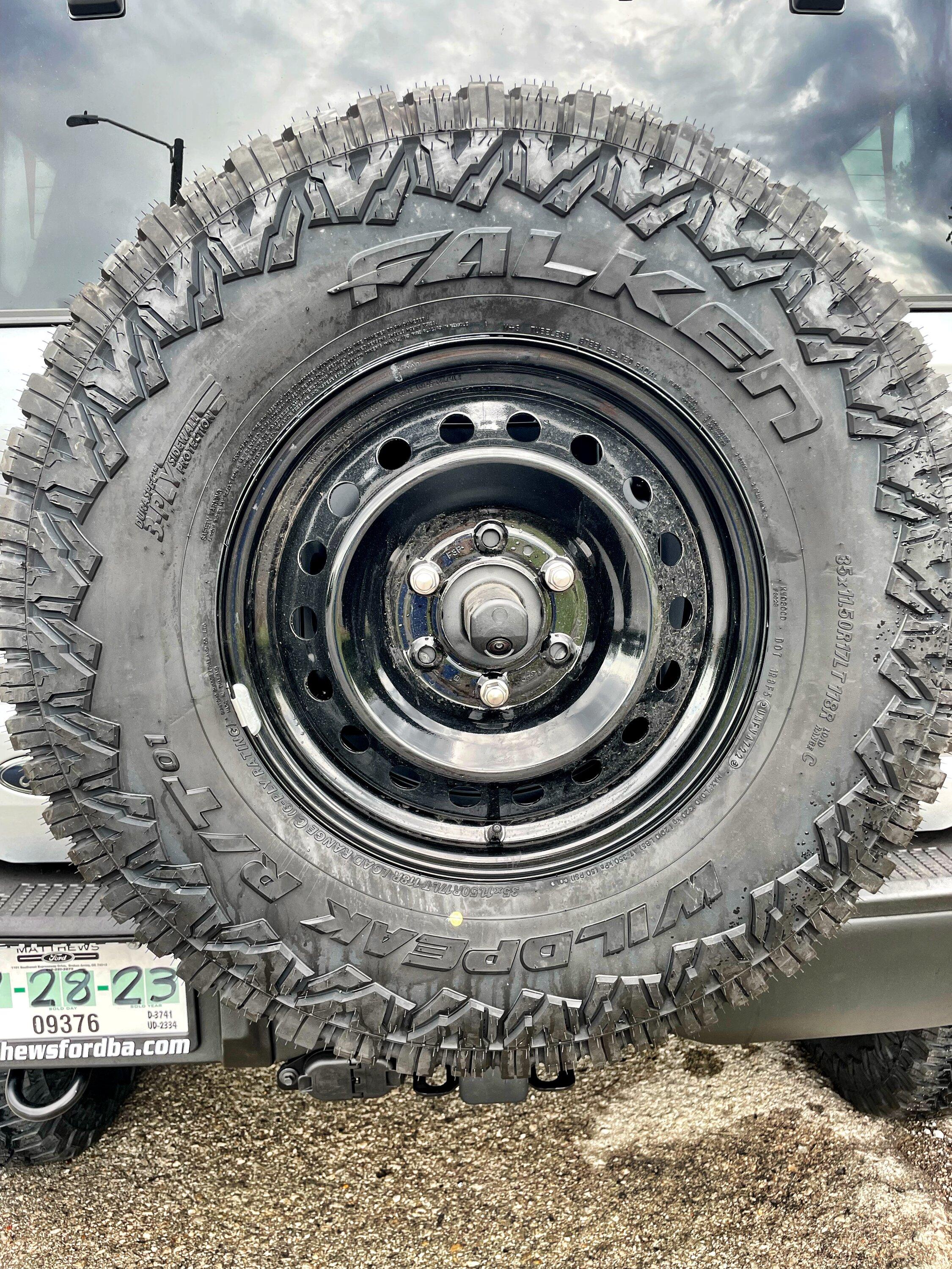Ford Bronco Show us your installed wheel / tire upgrades here! (Pics) IMG_2512