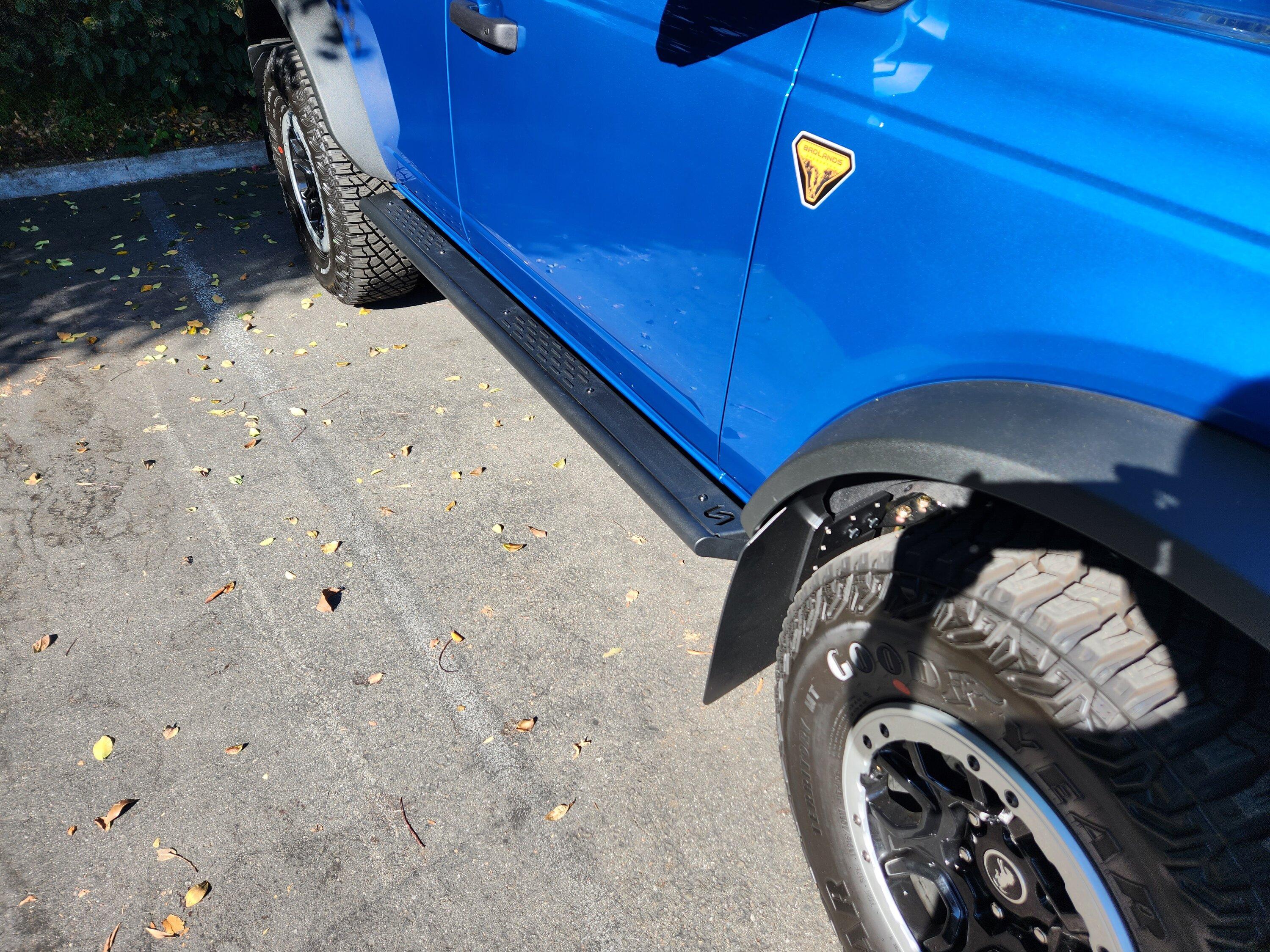 Ford Bronco Turn Off-road sliders - reviews / feedback? 20230804_171313