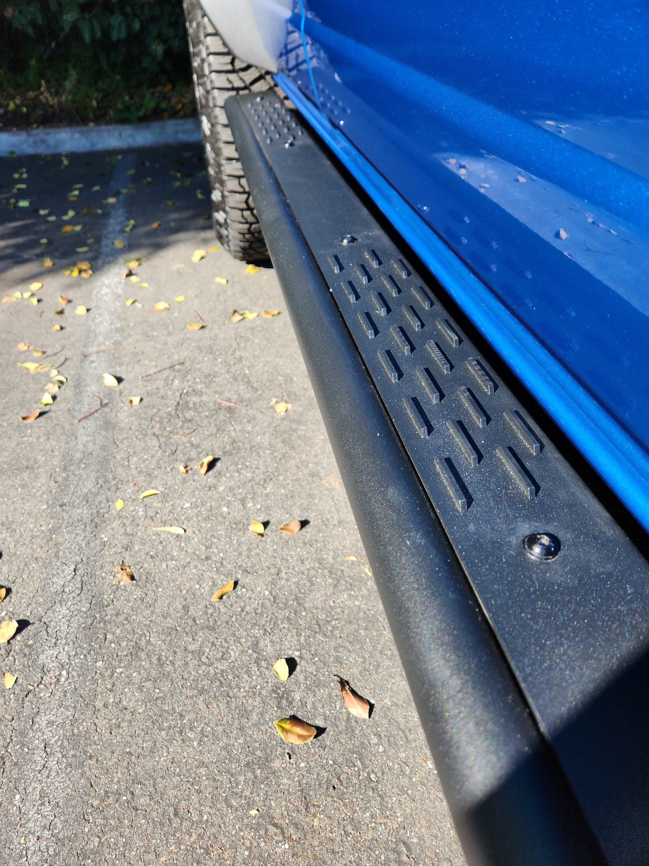 Ford Bronco Turn Off-road sliders - reviews / feedback? 20230804_171342
