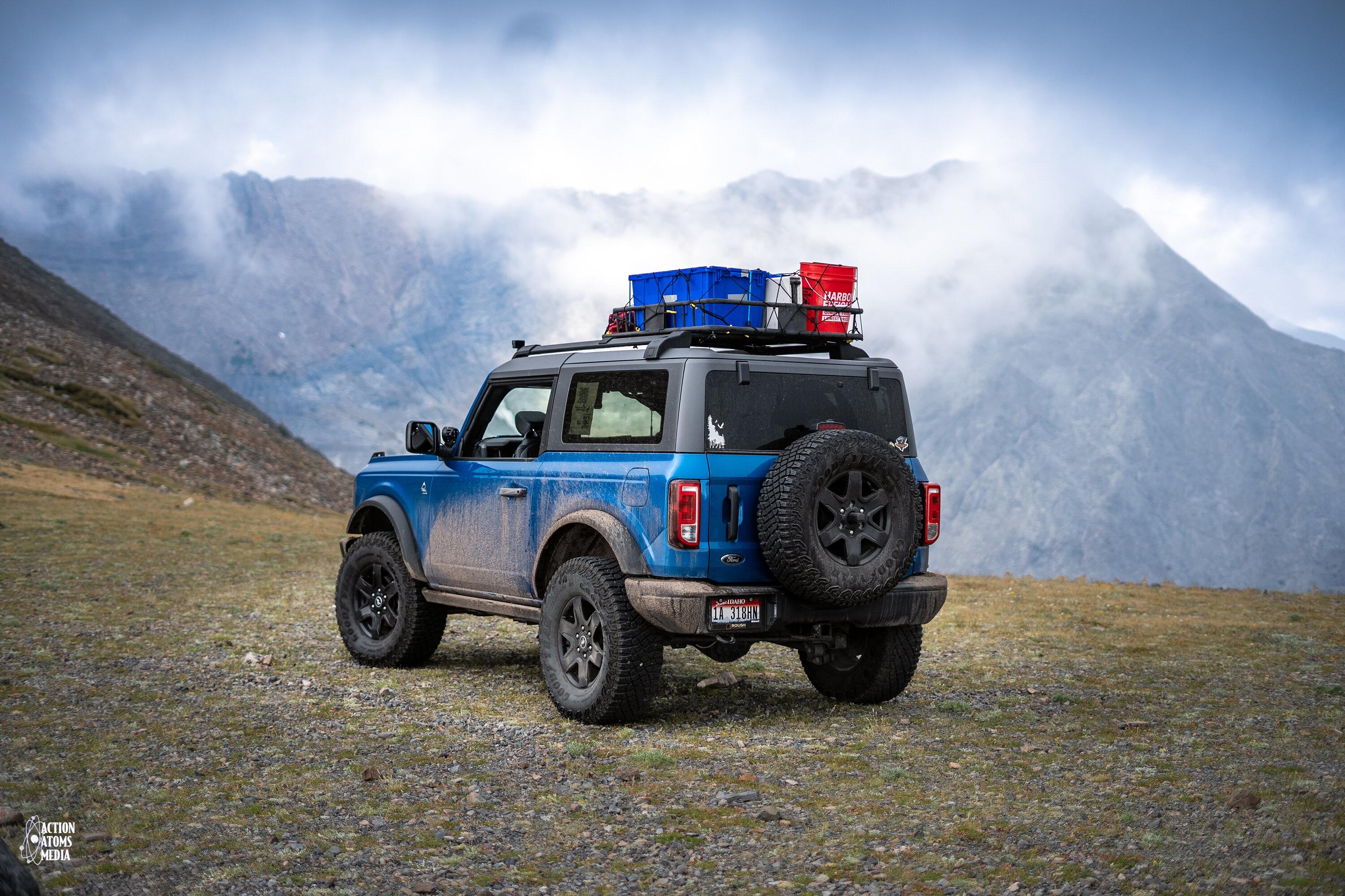 Ford Bronco I took my Bronco to the end of the highest road in Idaho yesterday... Sawtooth Stewardship Recon 9