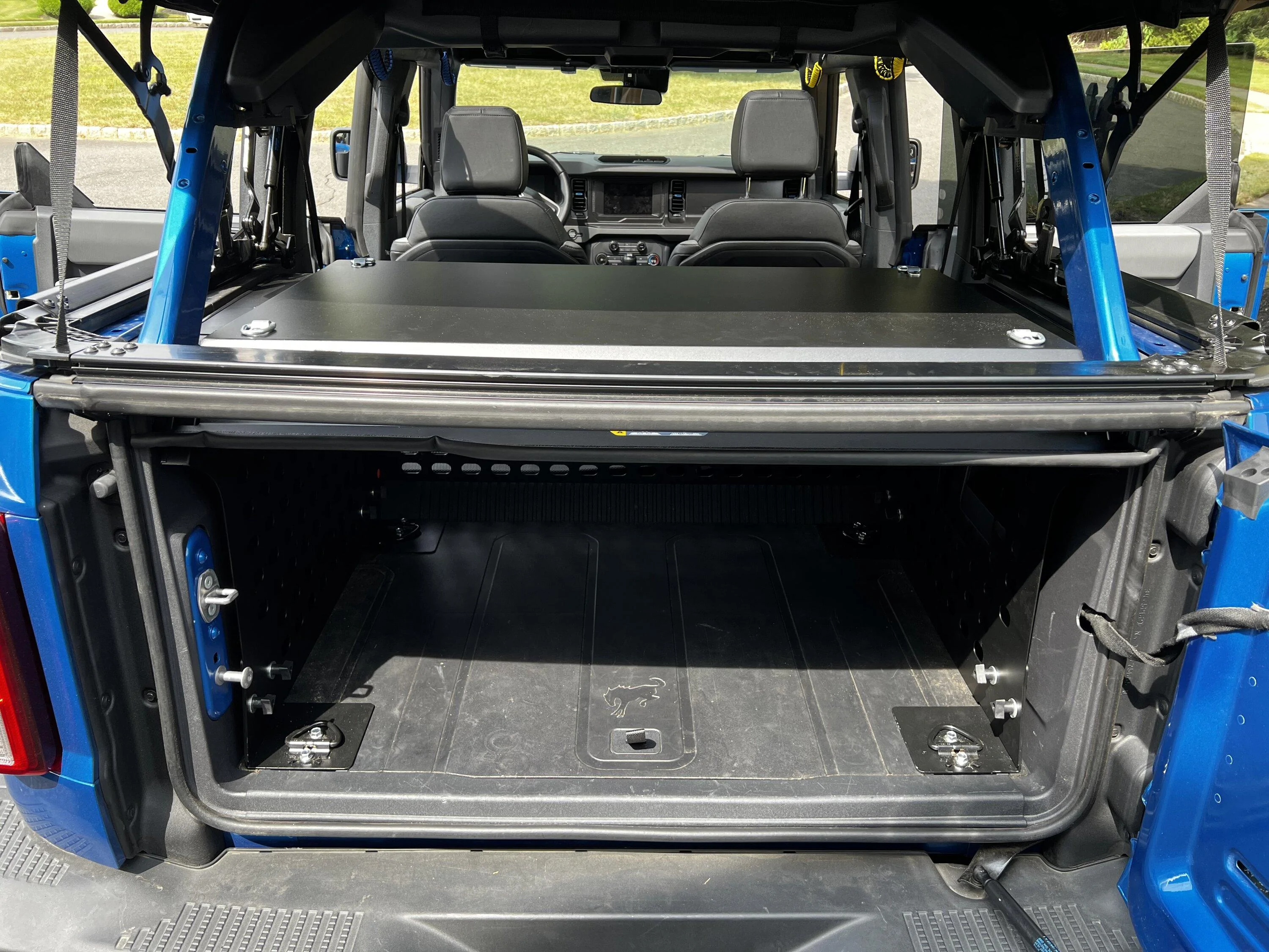 Ford Bronco Deluxe Raised Cargo Area Enclosure Install & Review IMG_7586