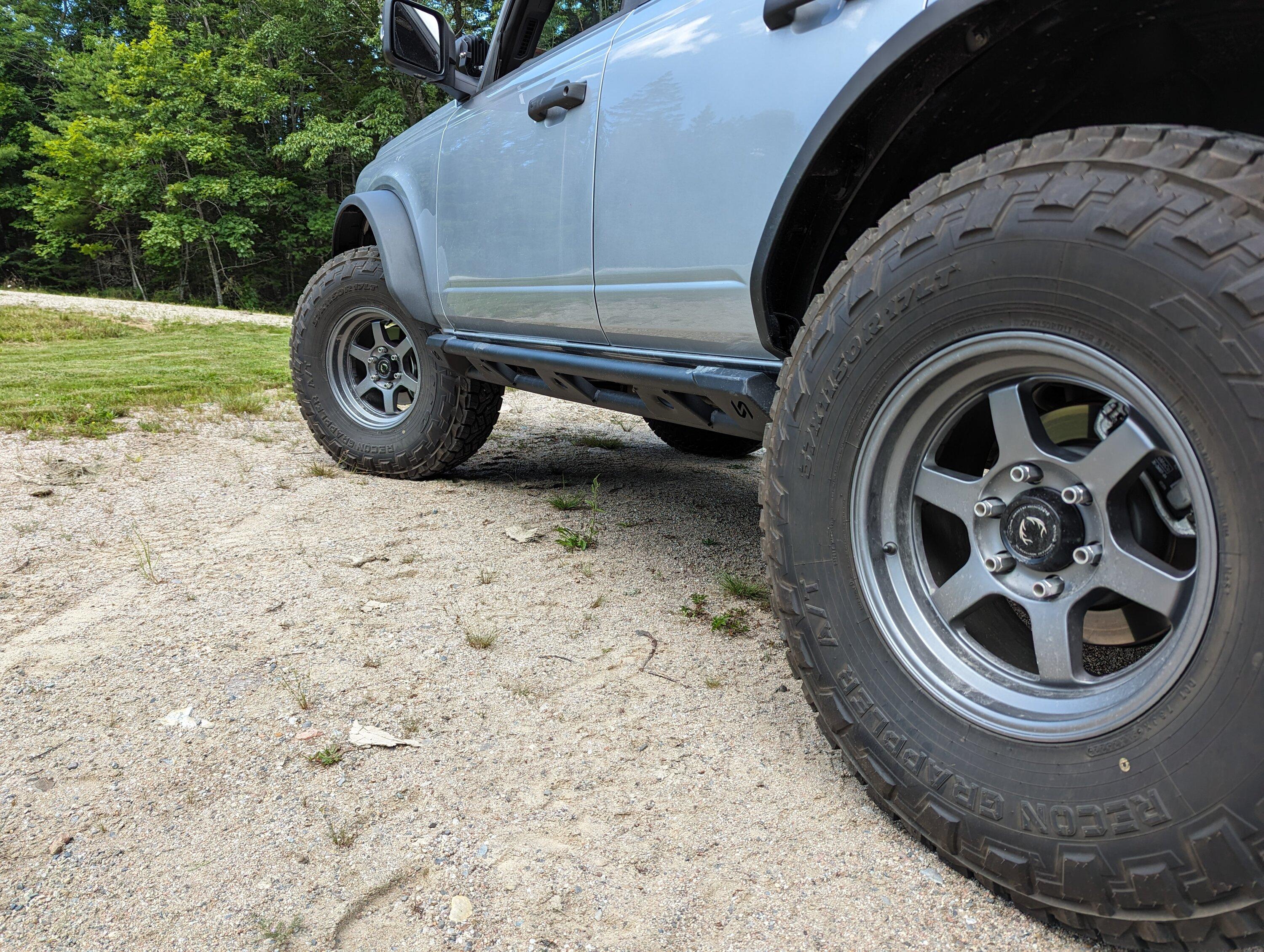 Turn Off-road sliders - reviews / feedback? | Page 3 | Bronco6G - 2021 ...