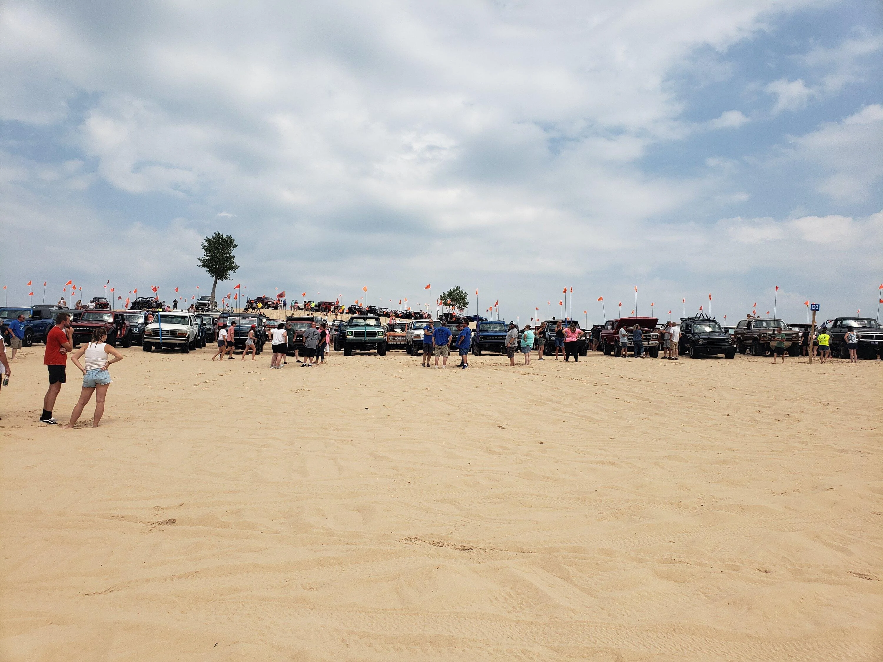 Ford Bronco Silver Lake Sand Dunes Bronco Takeover 2023 20230805_141645