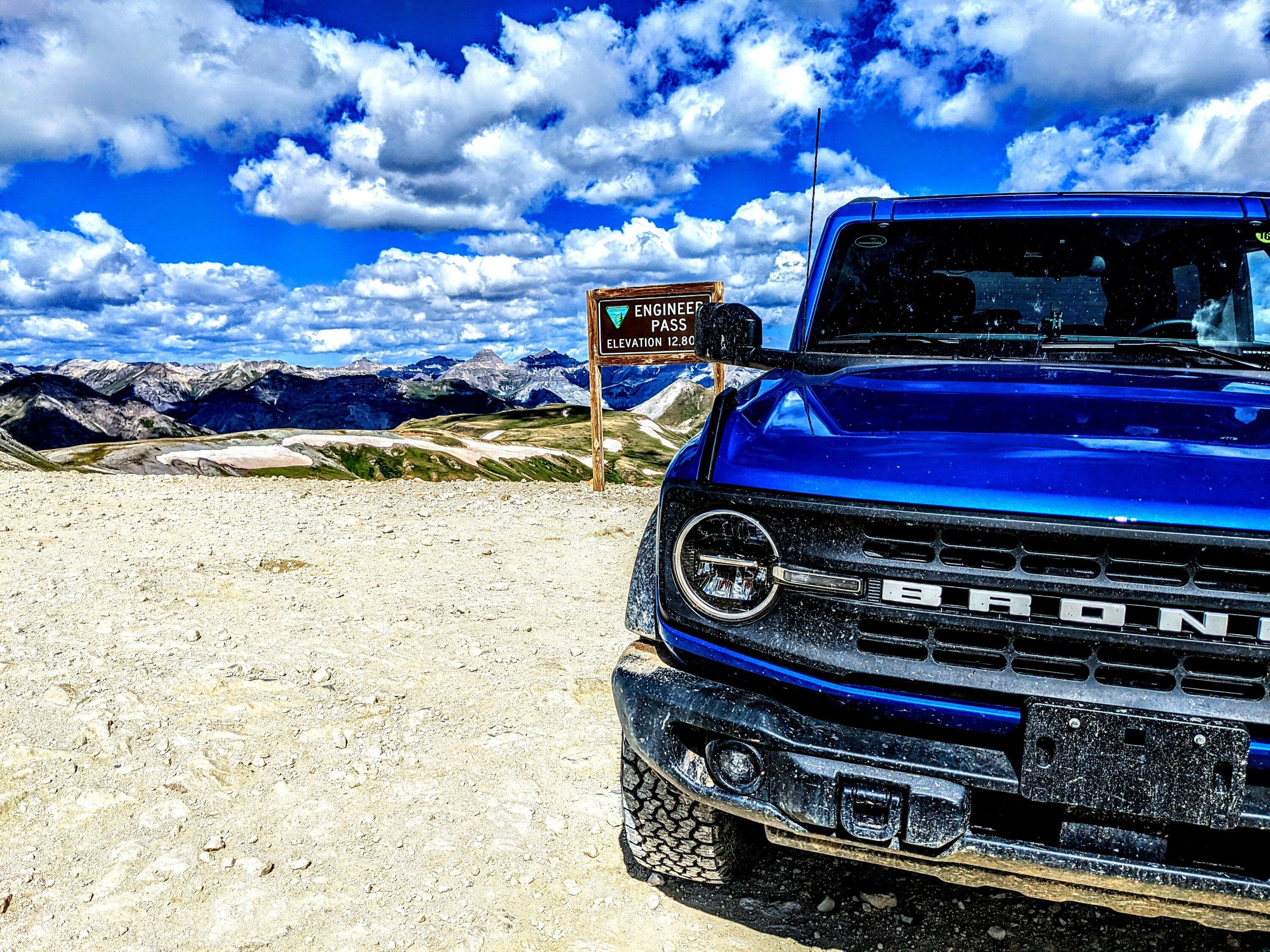Ford Bronco I took my Bronco to the end of the highest road in Idaho yesterday... PXL_20230804_161633257~2