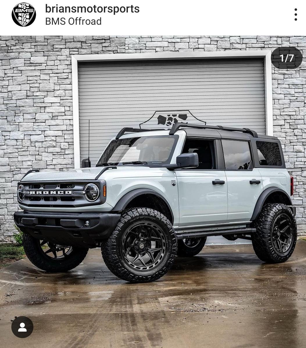 Ford Bronco Before/After 2023 Big Bend on 37s Screenshot_20230804_195026_Instagram