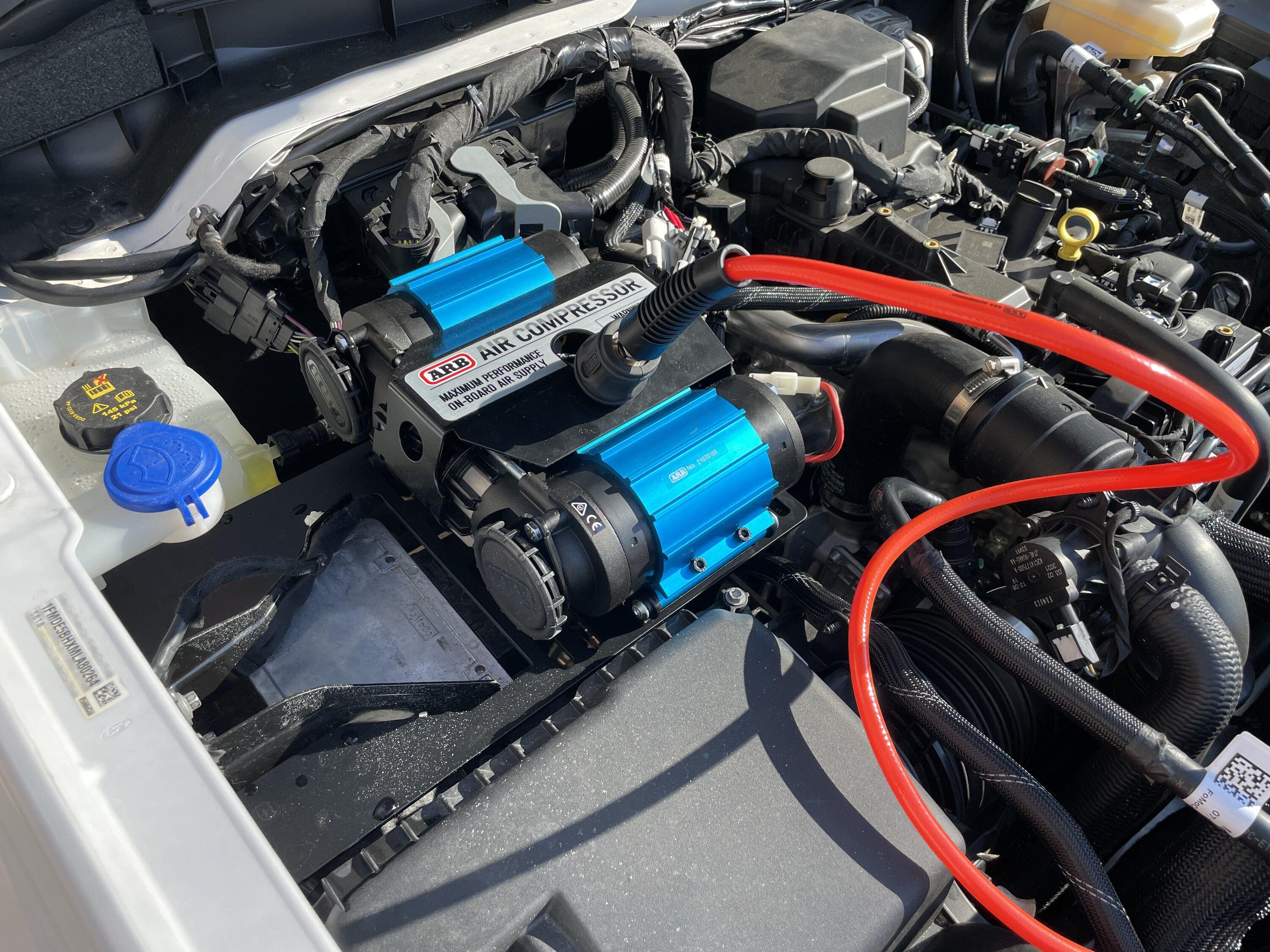 Ford Bronco Best on-board air compressor mount Photo Jan 23, 1 30 33 PM