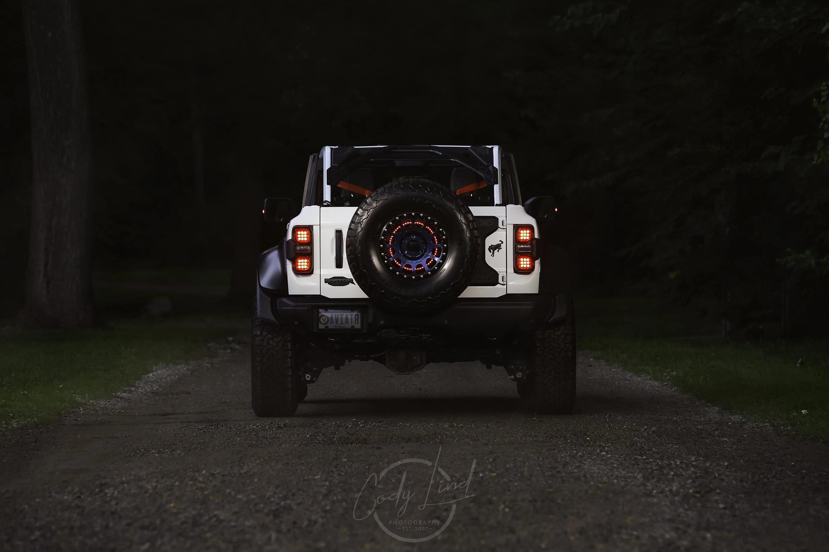 Ford Bronco Bronco Raptor in Oxford White - Professional photo shoot.  Credits:  the Very talented Cody Lind https://codylindphotography.com/ IMG_9845