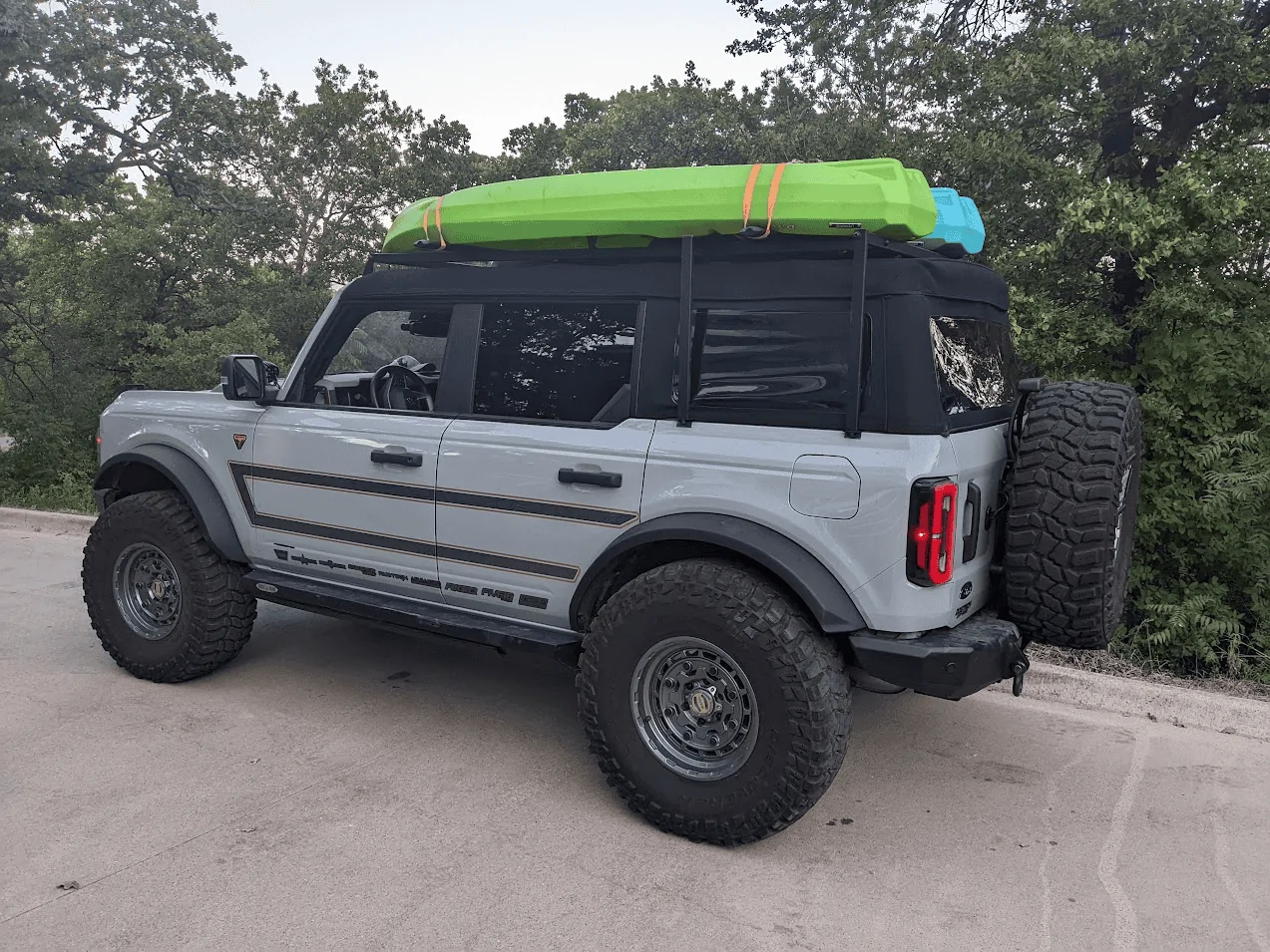 Ford Bronco Kayaks on Soft Top? 1691526038713