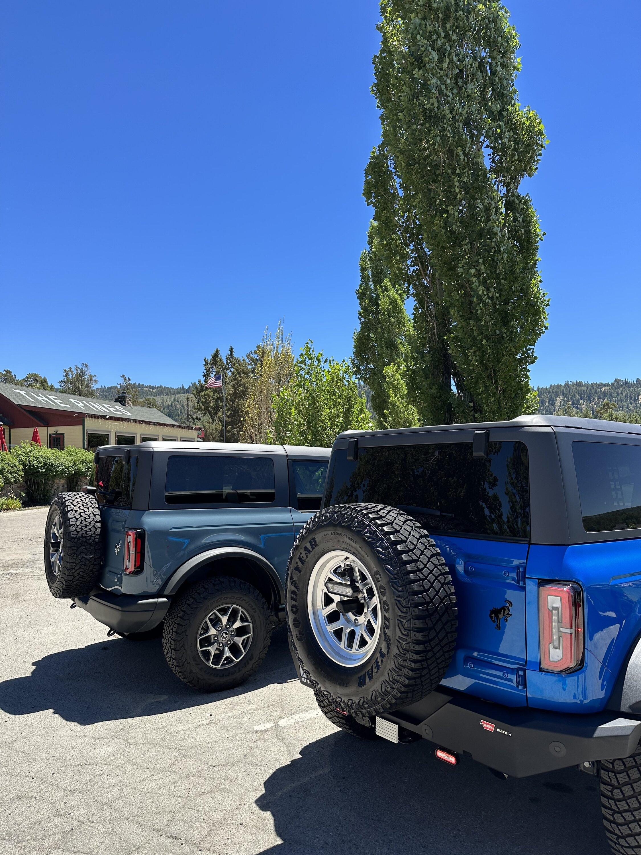 Ford Bronco Father & Son: 1st day on the trails in my new Wildtrak w/ Hoss 3.0 + son's Badlands 🇺🇸 Photos IMG_8748